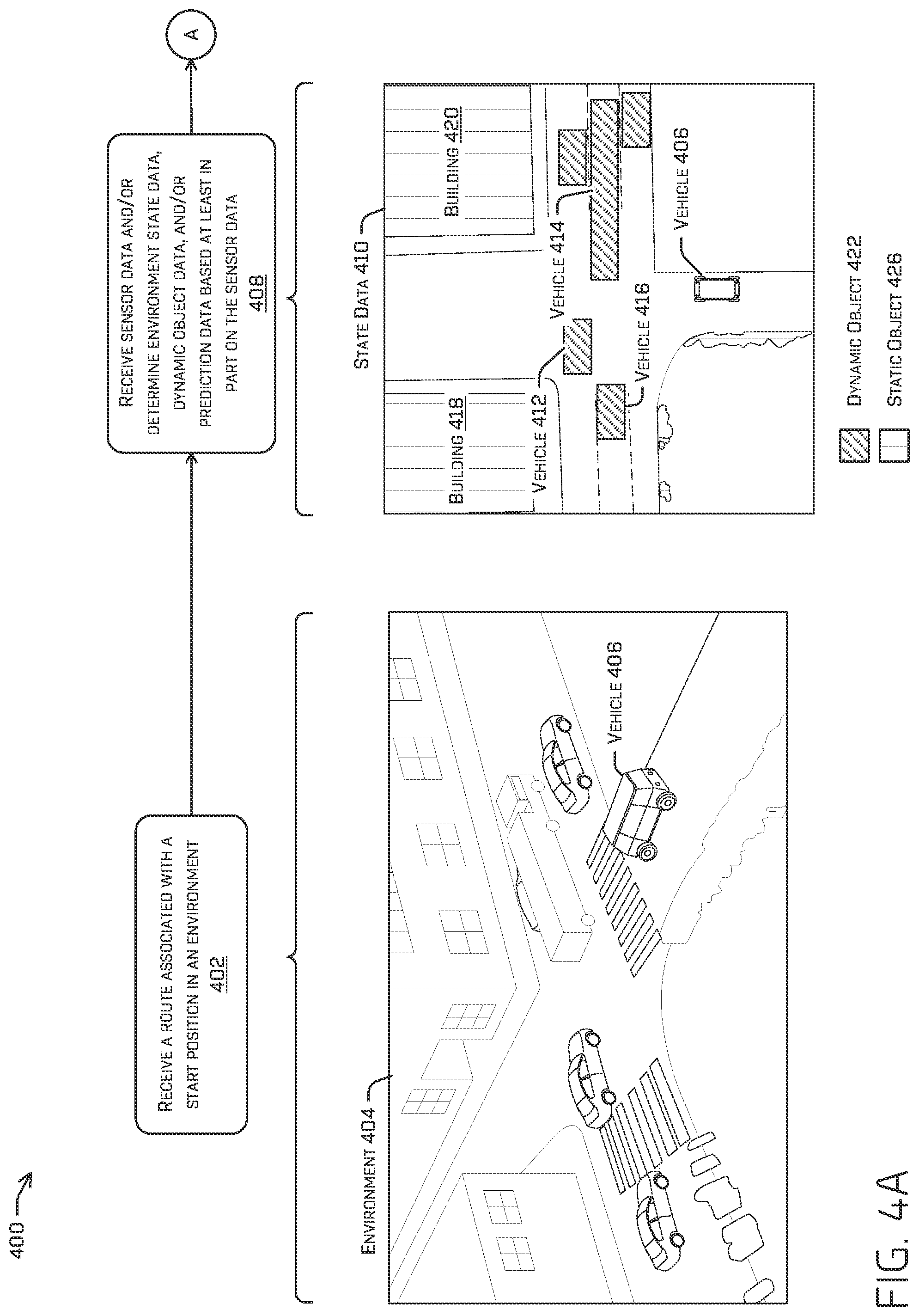 Patent US12311981 Figure 4 – Machine-learned cost estimation in tree search trajectory generation for vehicle control