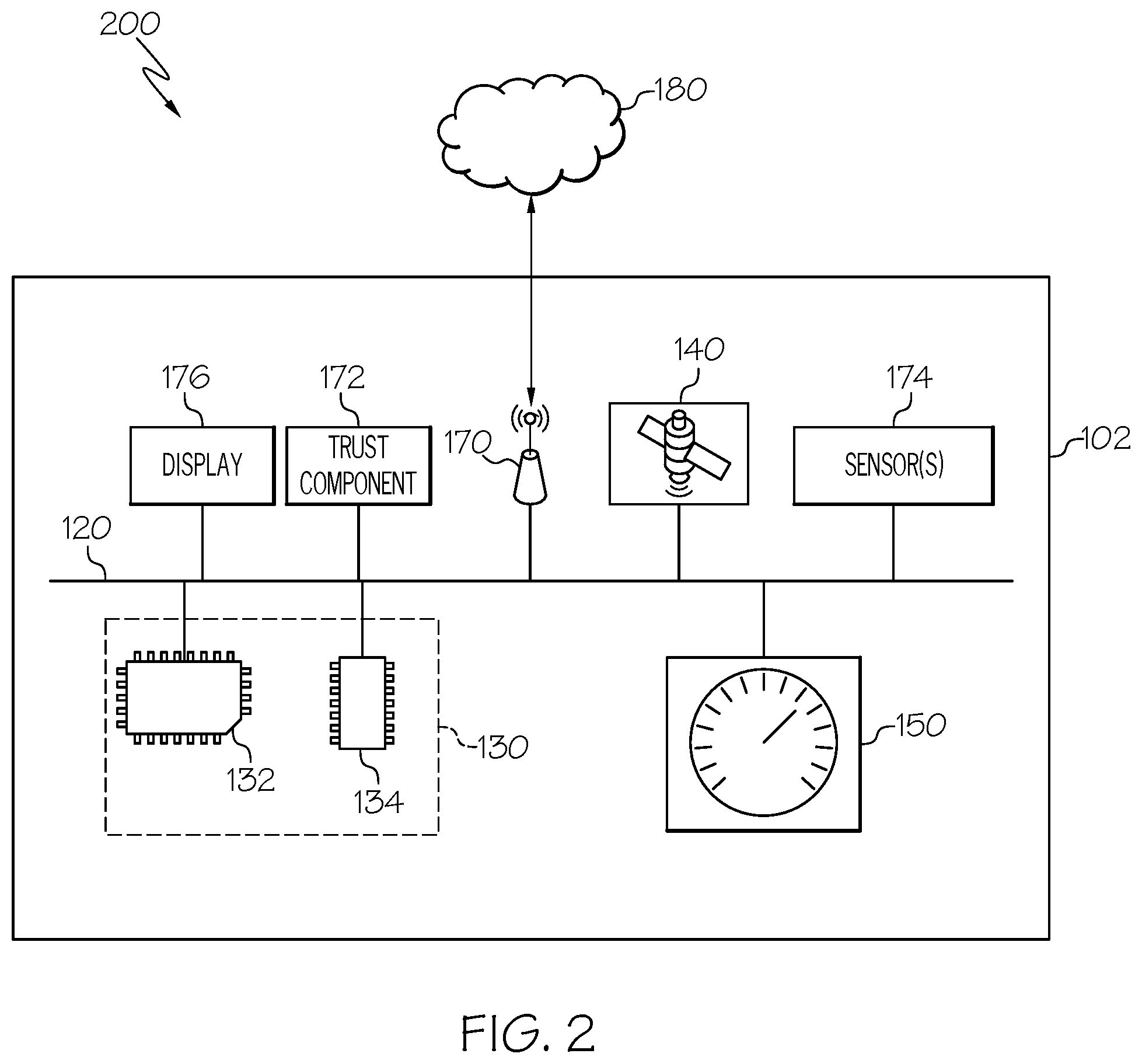 Patent US12311982 Figure 2 – Systems and methods for displaying trajectories for autonomous vehicles