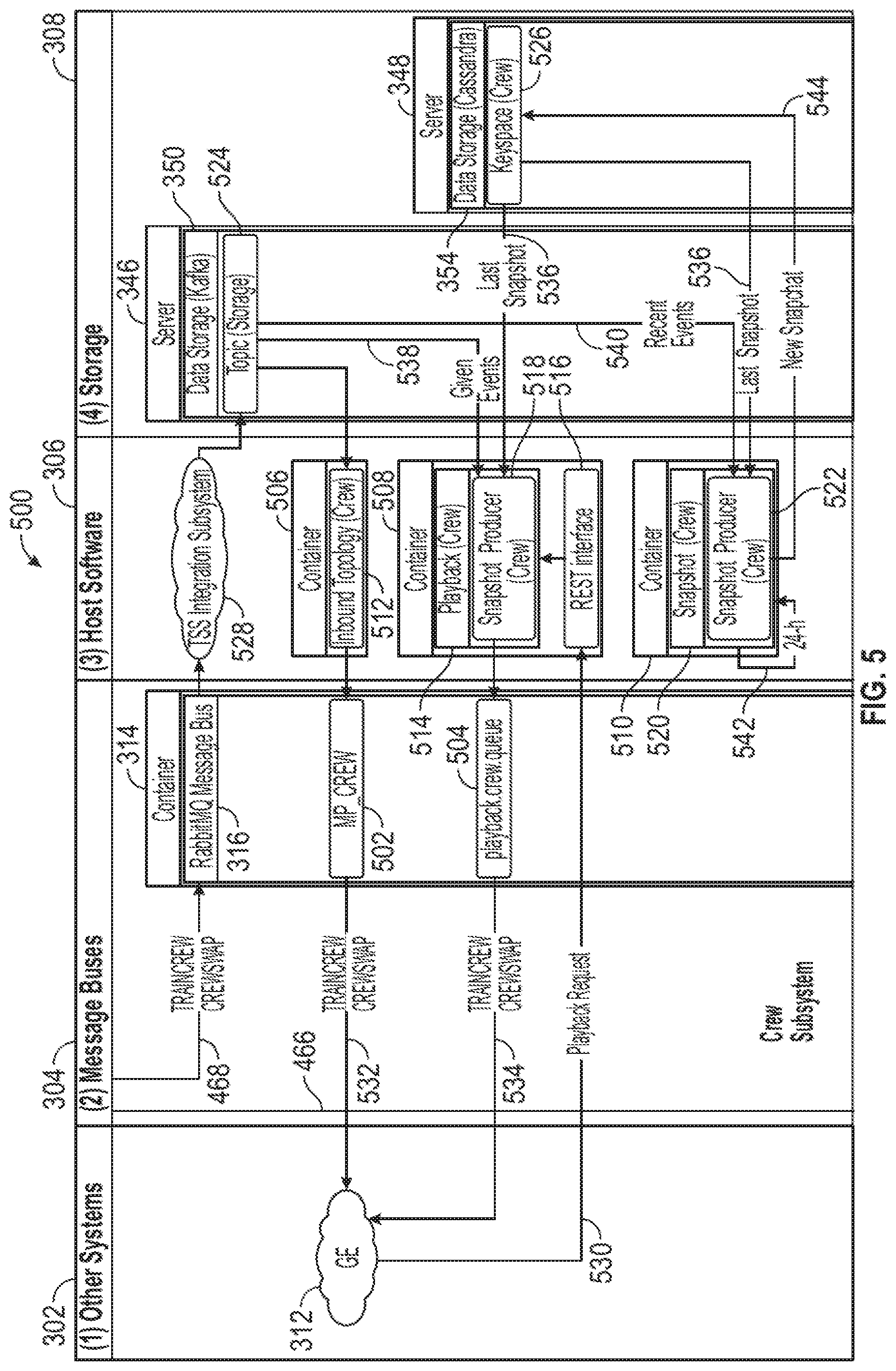 Patent US12311987 Figure 7 – System and method for railroad snapshot and playback