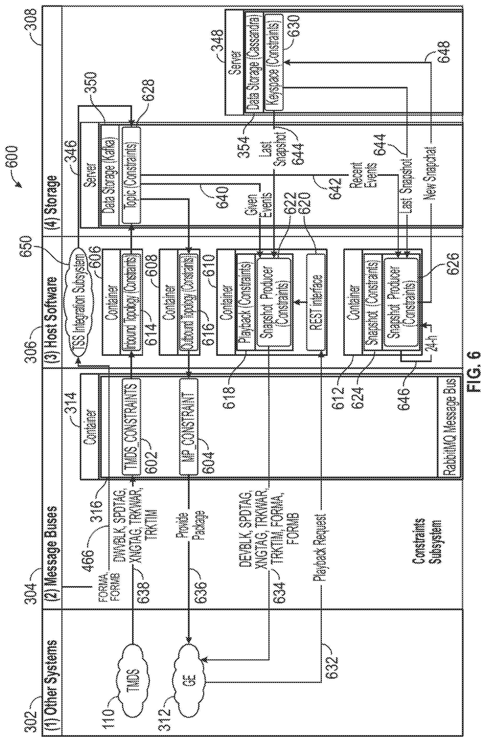 Patent US12311987 Figure 8 – System and method for railroad snapshot and playback