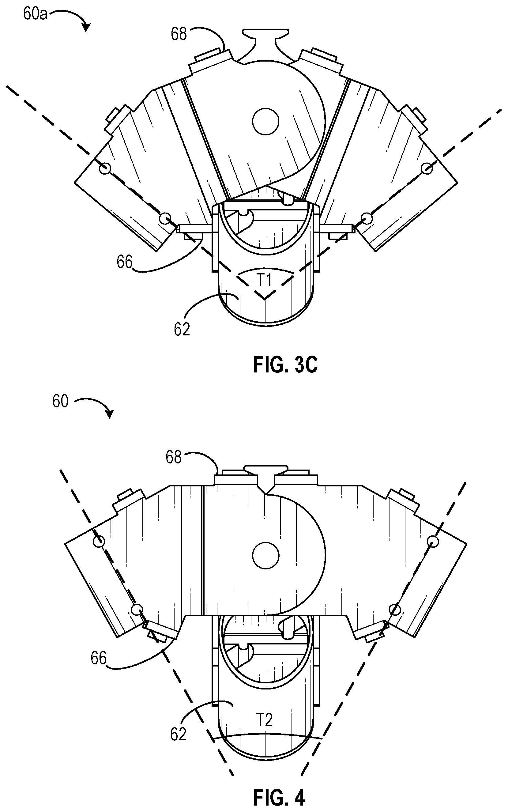 Patent US12311993 Figure 4 – Convertible strollers