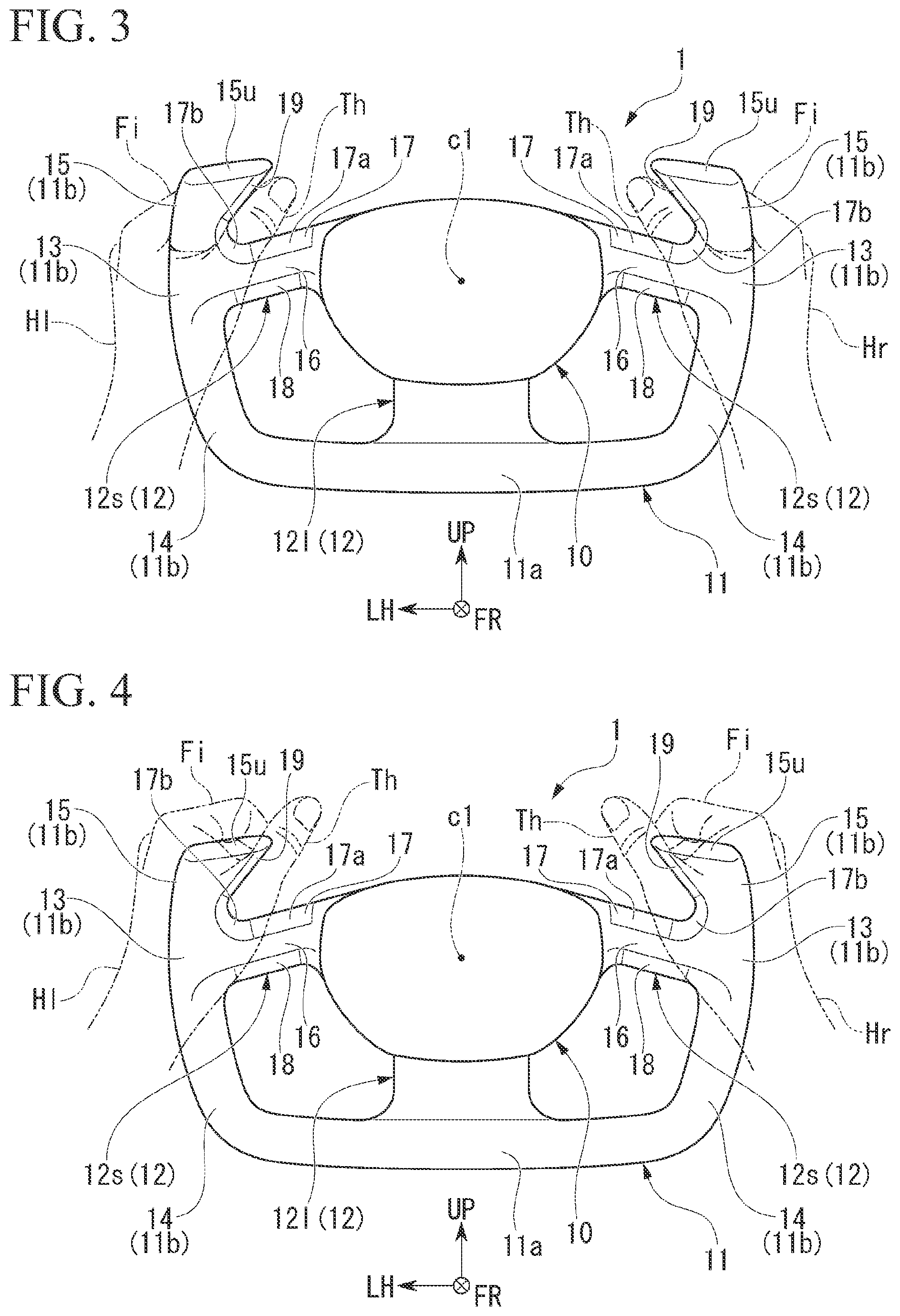 Patent US12311996 Figure 3 – Steering wheel