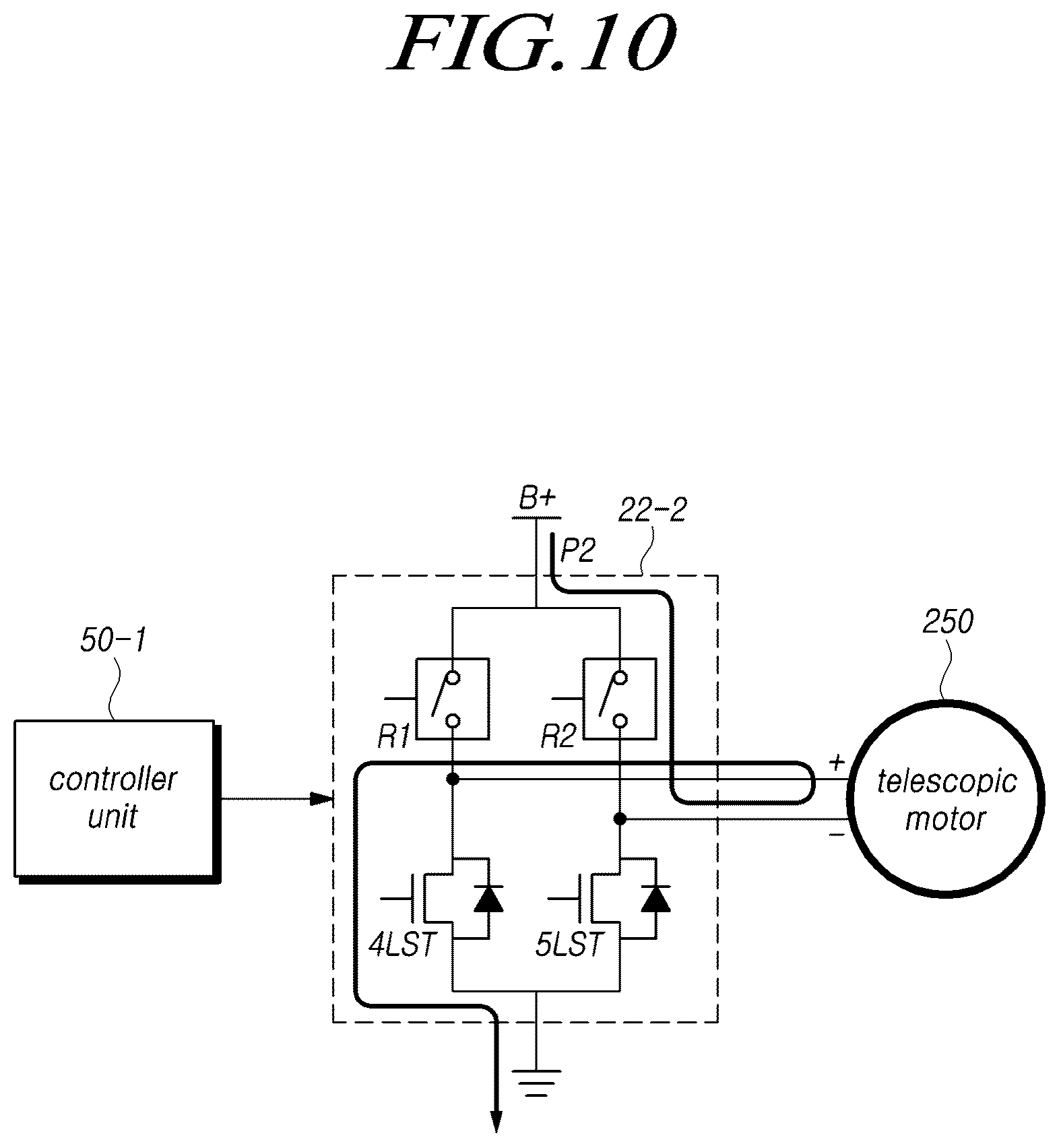 Patent US12311998 Figure 10 – Steering control apparatus, steering assist apparatus and steering system