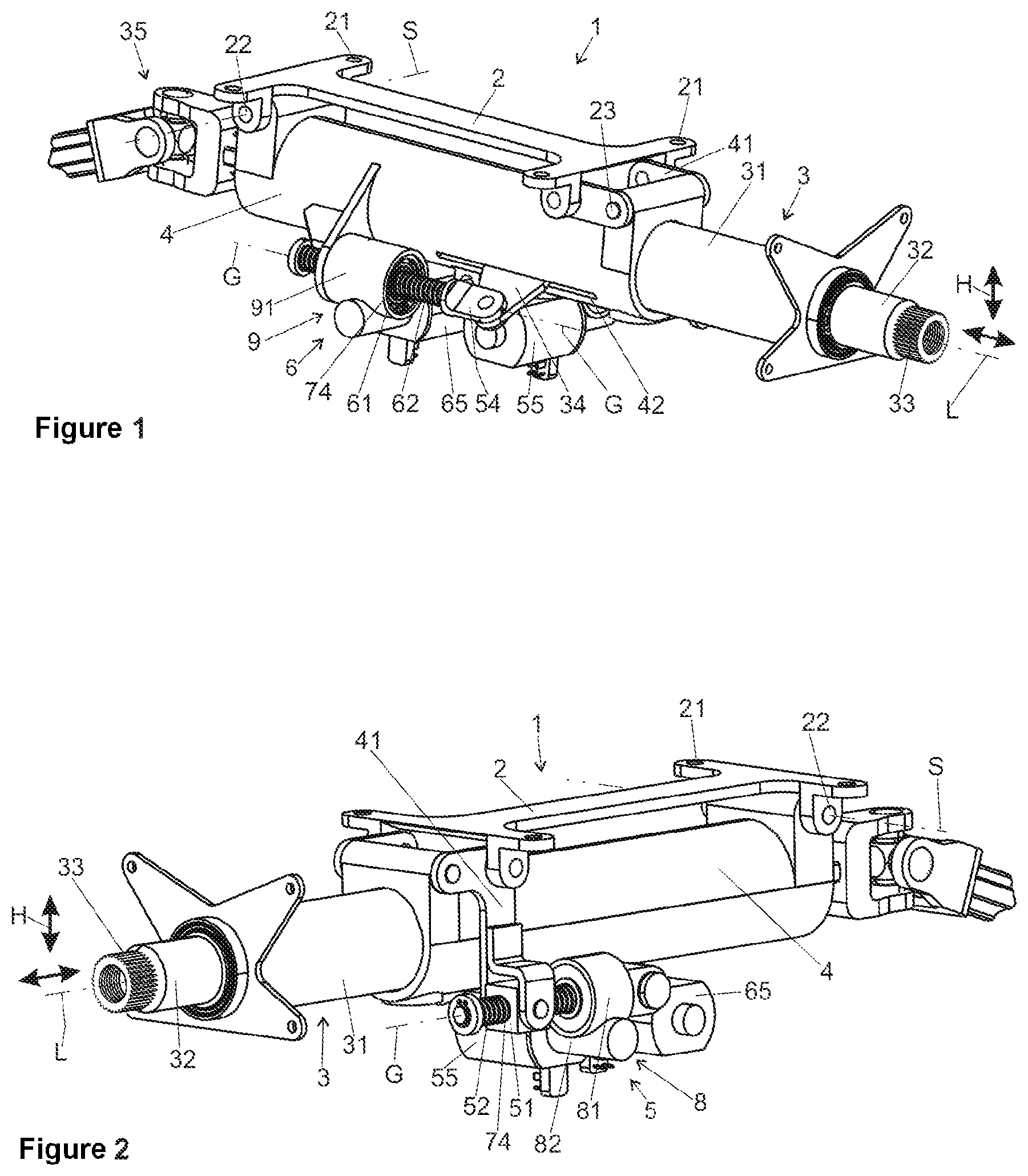 Patent US12311999 — Adjustment drive for a steering column, drive unit for an adjustment drive, motor-adjustable steering column for a motor vehicle, and method for producing an adjustment drive for a steering column — Figure 1
