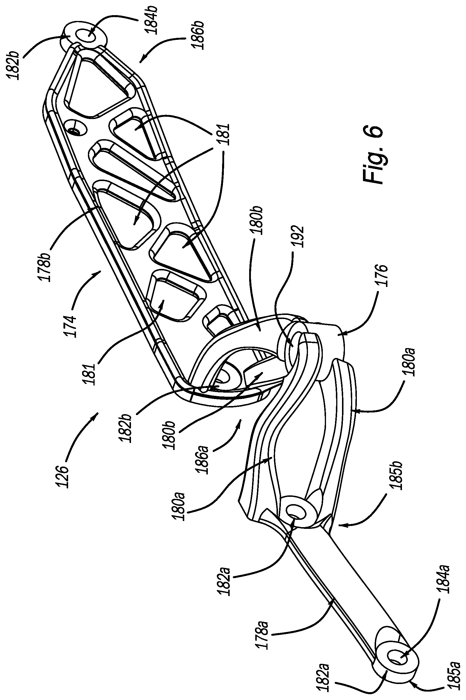Patent US12312007 Figure 6 – Body structure for vehicle having reinforcement assembly