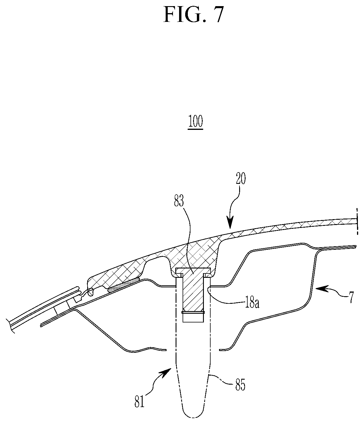 Patent US12312008 Figure 7 – Plastic composite material panel and manufacturing method thereof