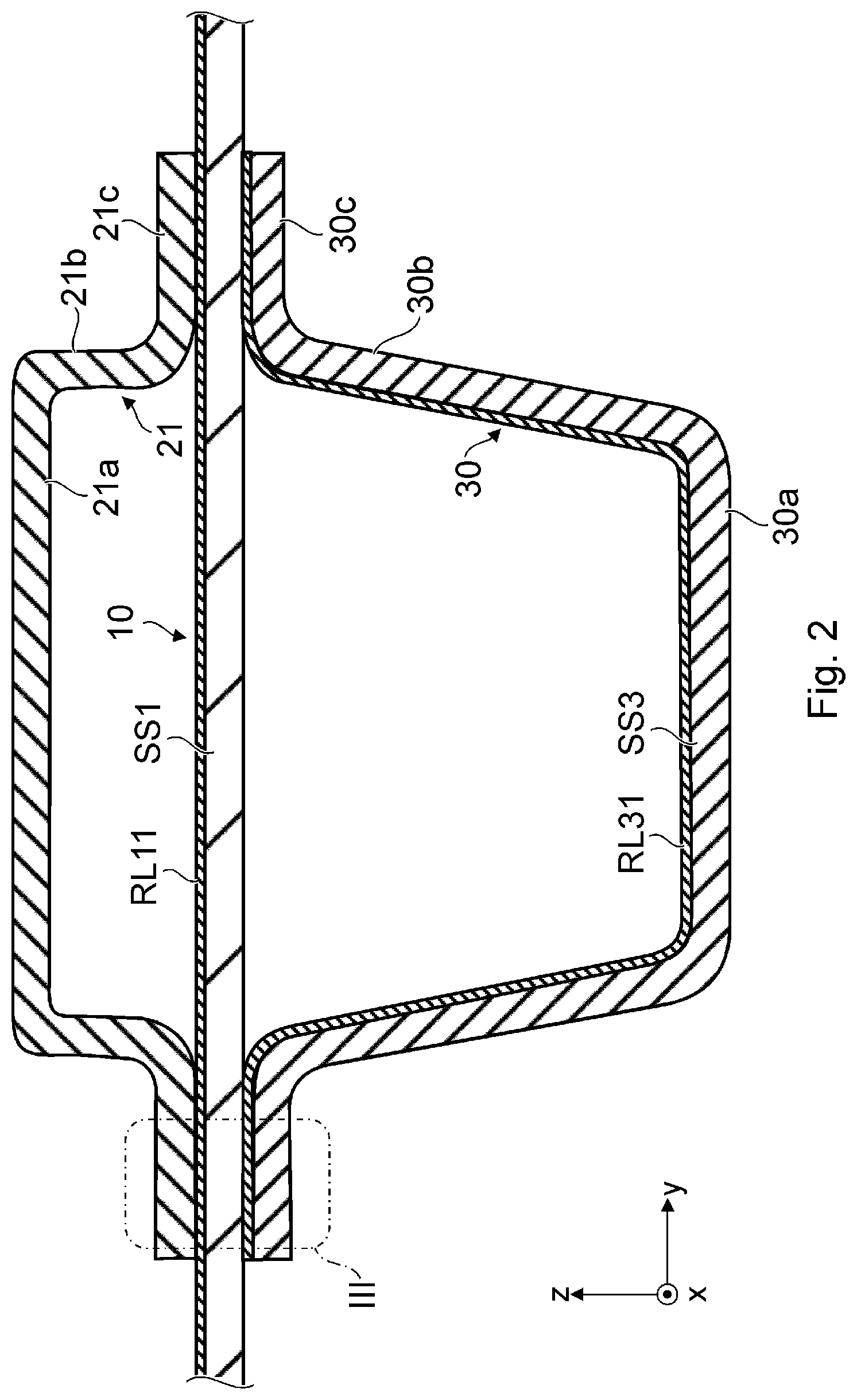 Patent US12312012 Figure 2 – Vehicle floor structure and method for manufacturing vehicle