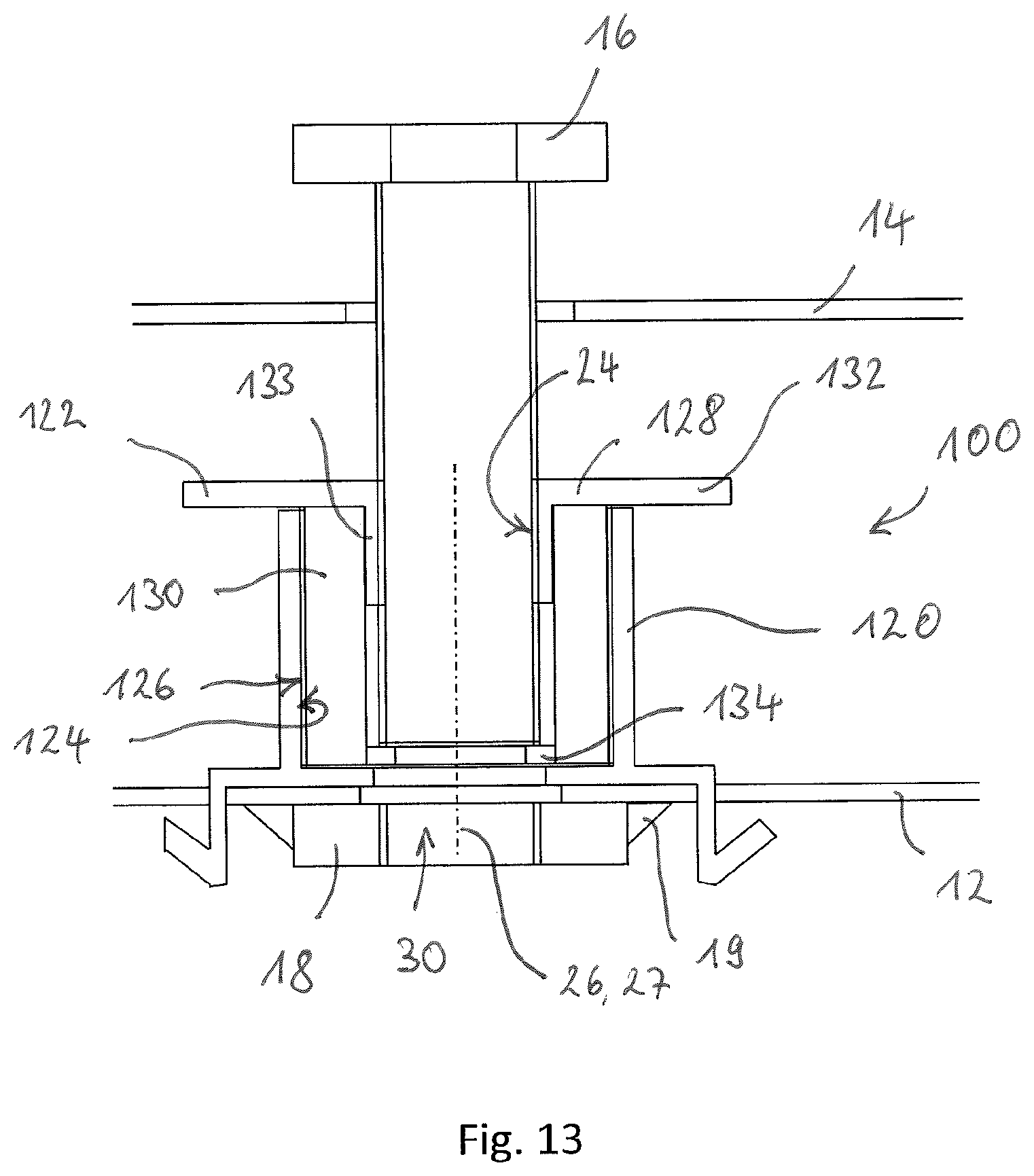 Patent US12312013 Figure 13 – Device for compensating for tolerances