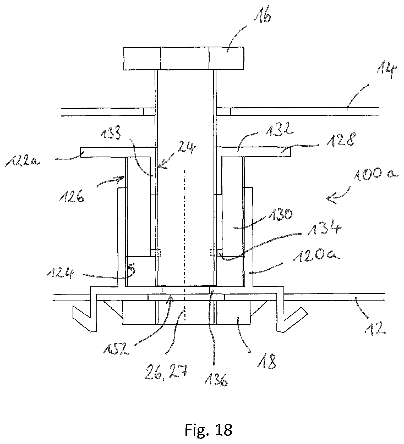 Patent US12312013 Figure 18 – Device for compensating for tolerances