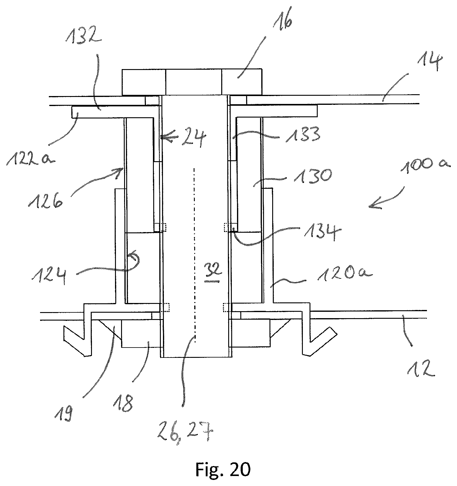 Patent US12312013 Figure 20 – Device for compensating for tolerances