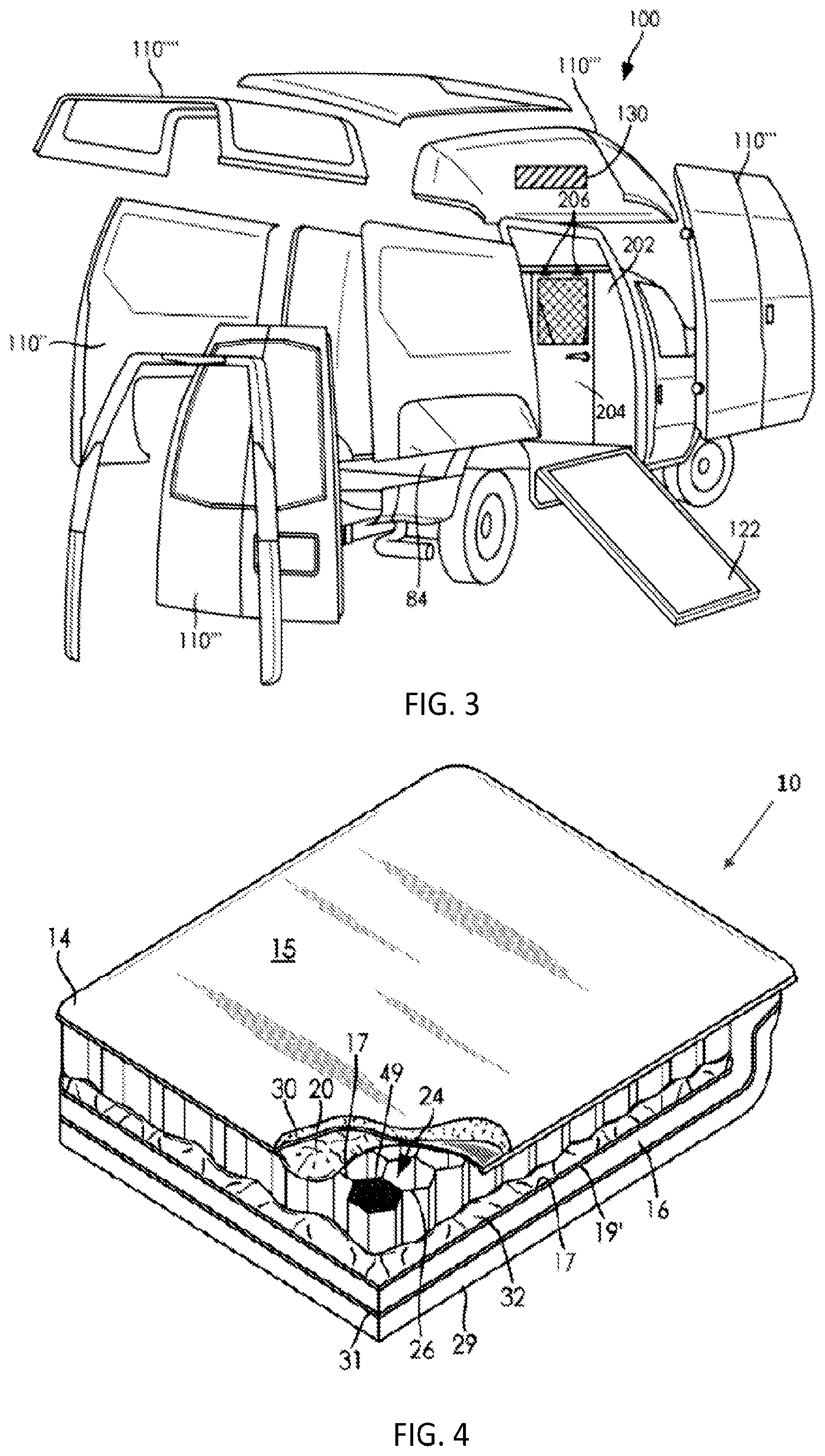 Patent US12312014 Figure 2 – Composite material modular utility vehicle construct