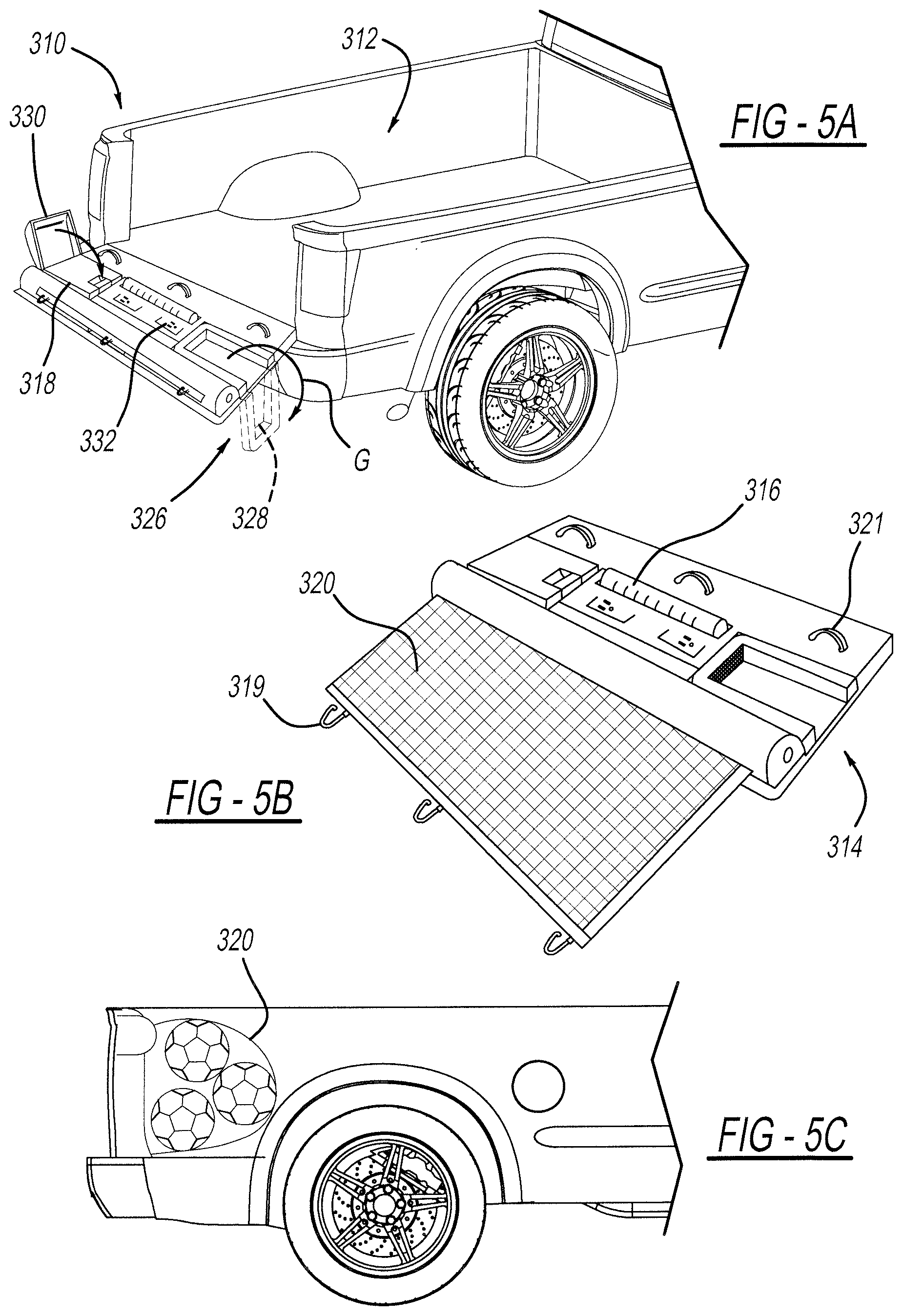 Patent US12312015 Figure 4 – Modular tailgate
