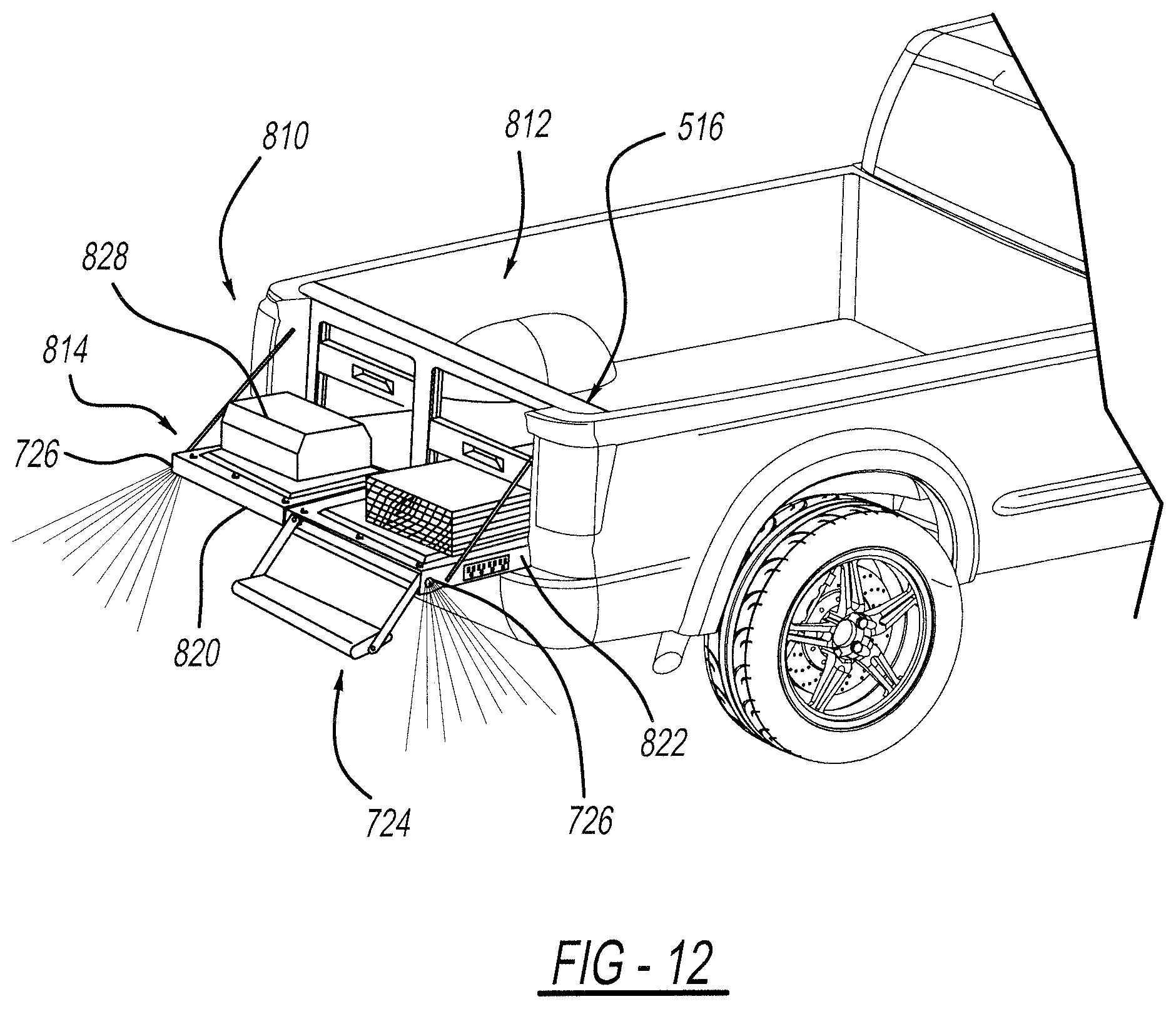 Patent US12312015 Figure 8 – Modular tailgate