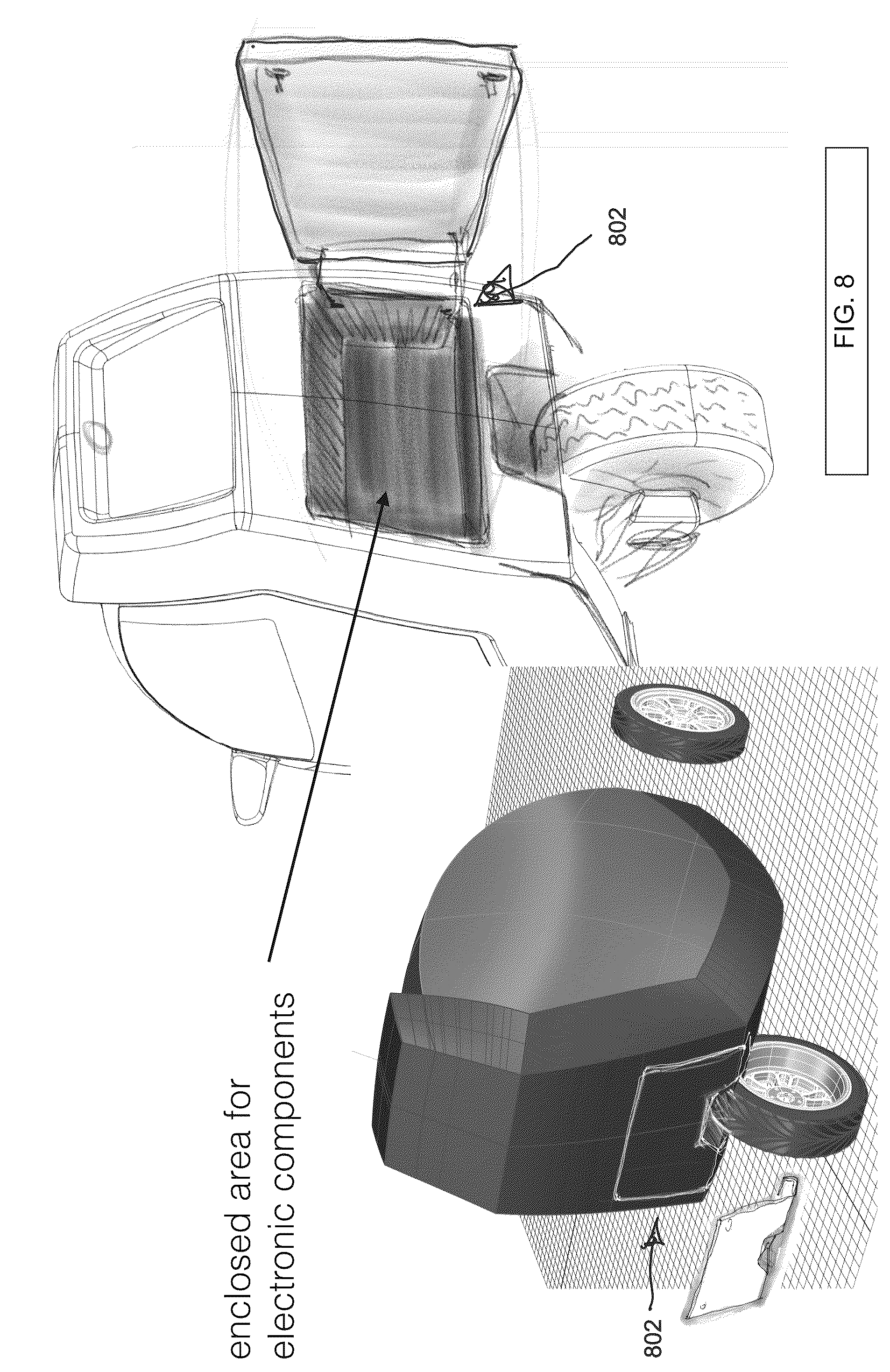 Patent US12312028 Figure 8 – Modular vehicle