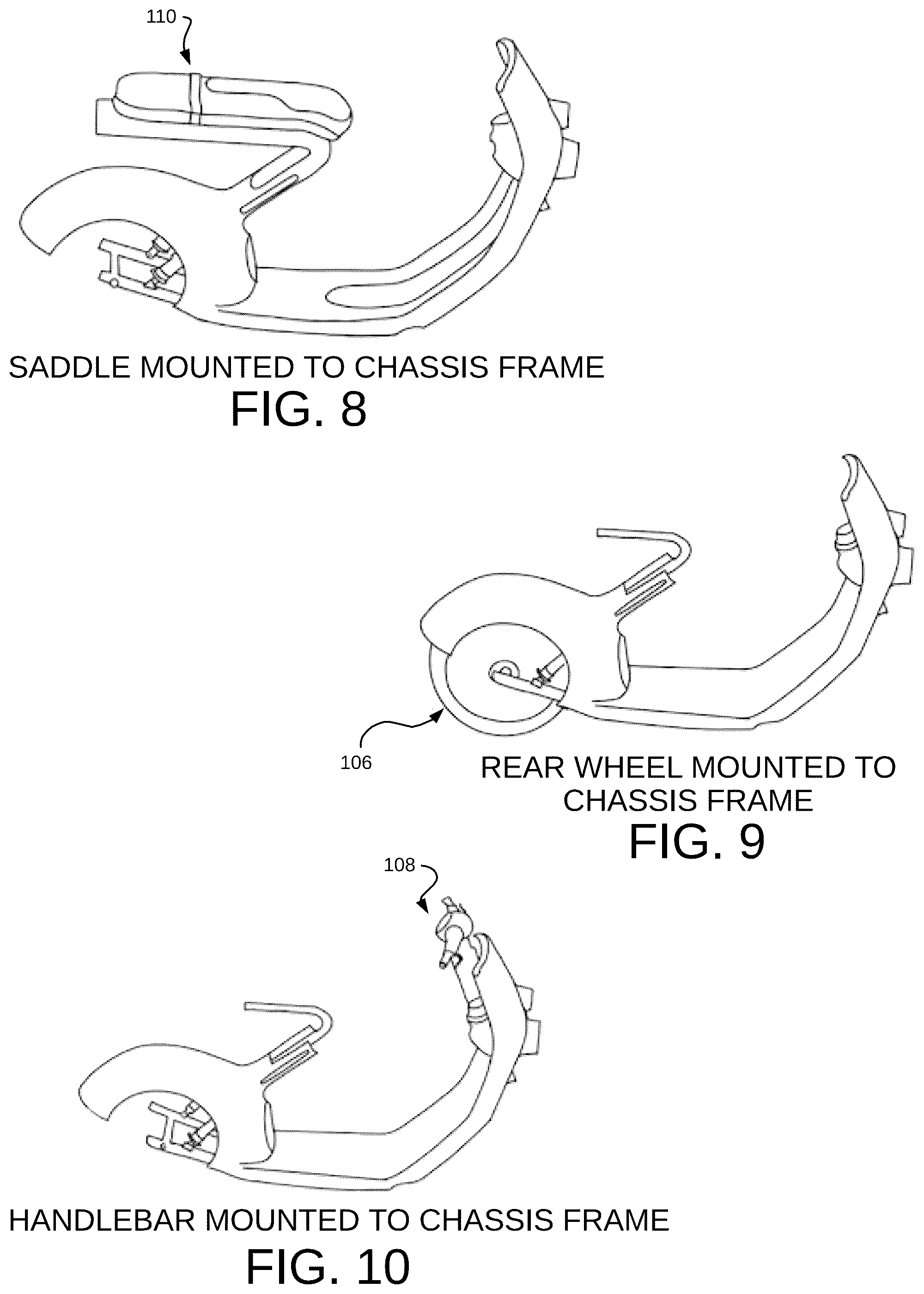 Patent US12312029 Figure 4 – Modular vehicle with detachable modules that exchange information and power wirelessly