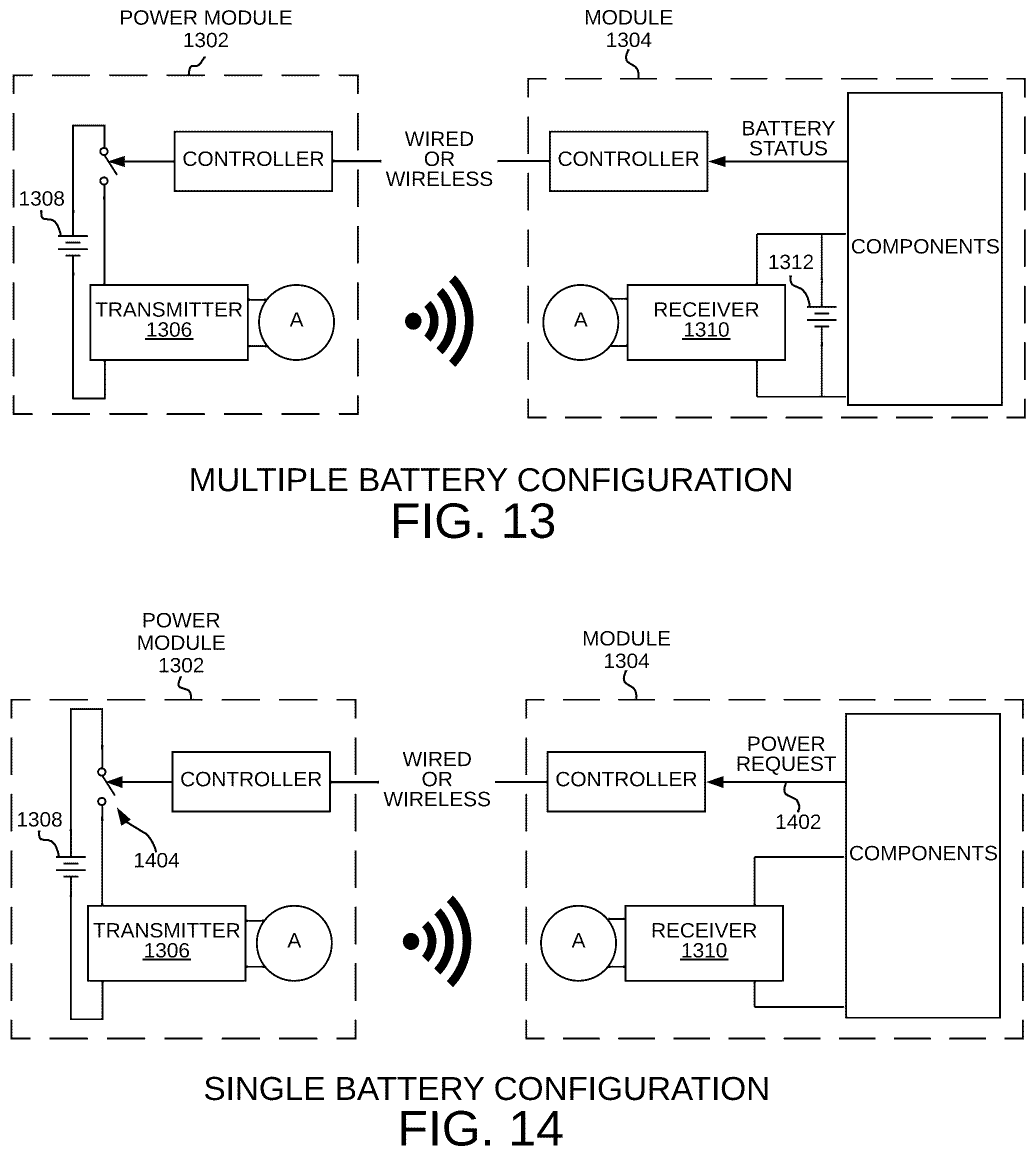 Patent US12312029 Figure 6 – Modular vehicle with detachable modules that exchange information and power wirelessly