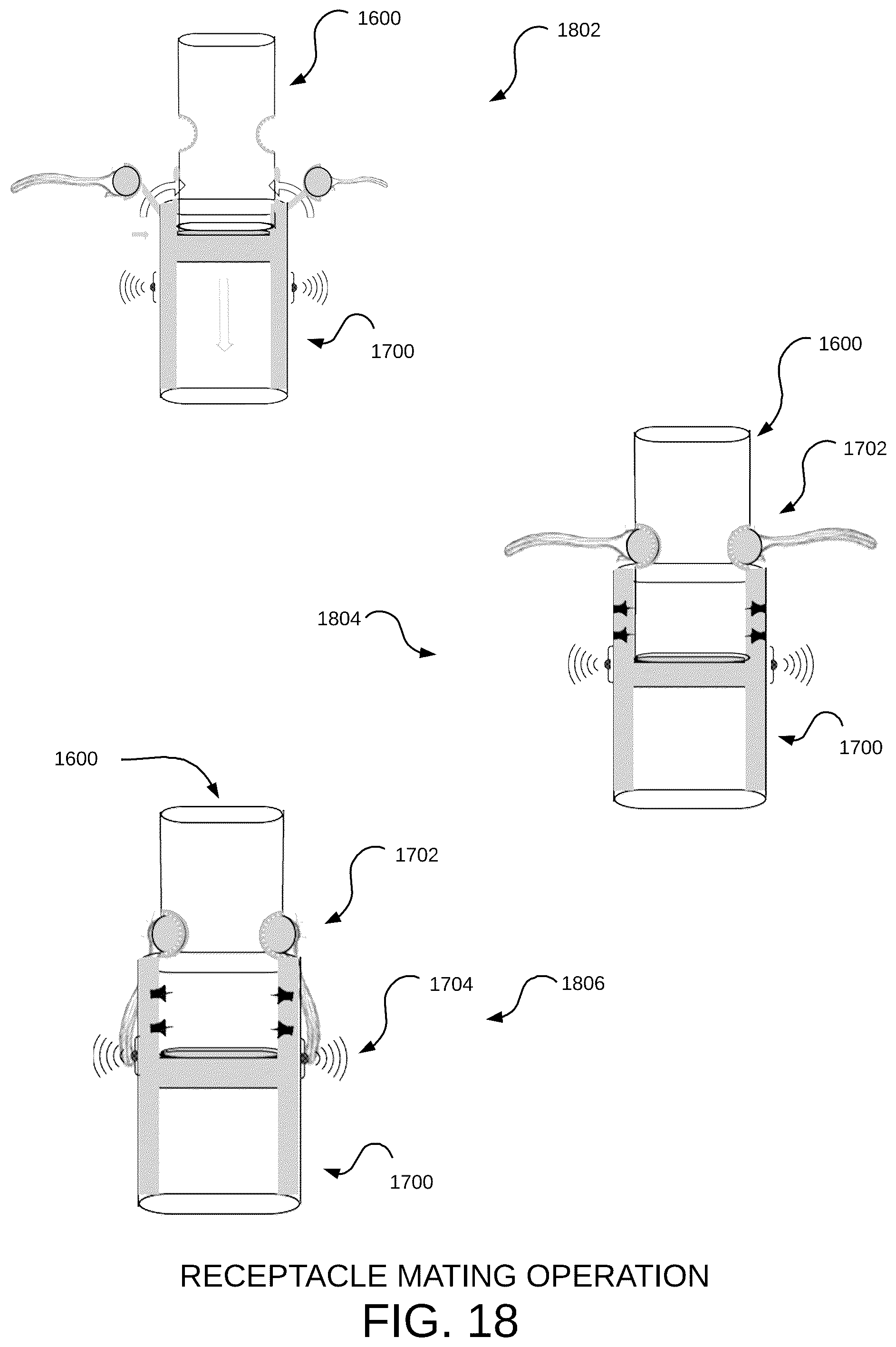 Patent US12312029 Figure 9 – Modular vehicle with detachable modules that exchange information and power wirelessly