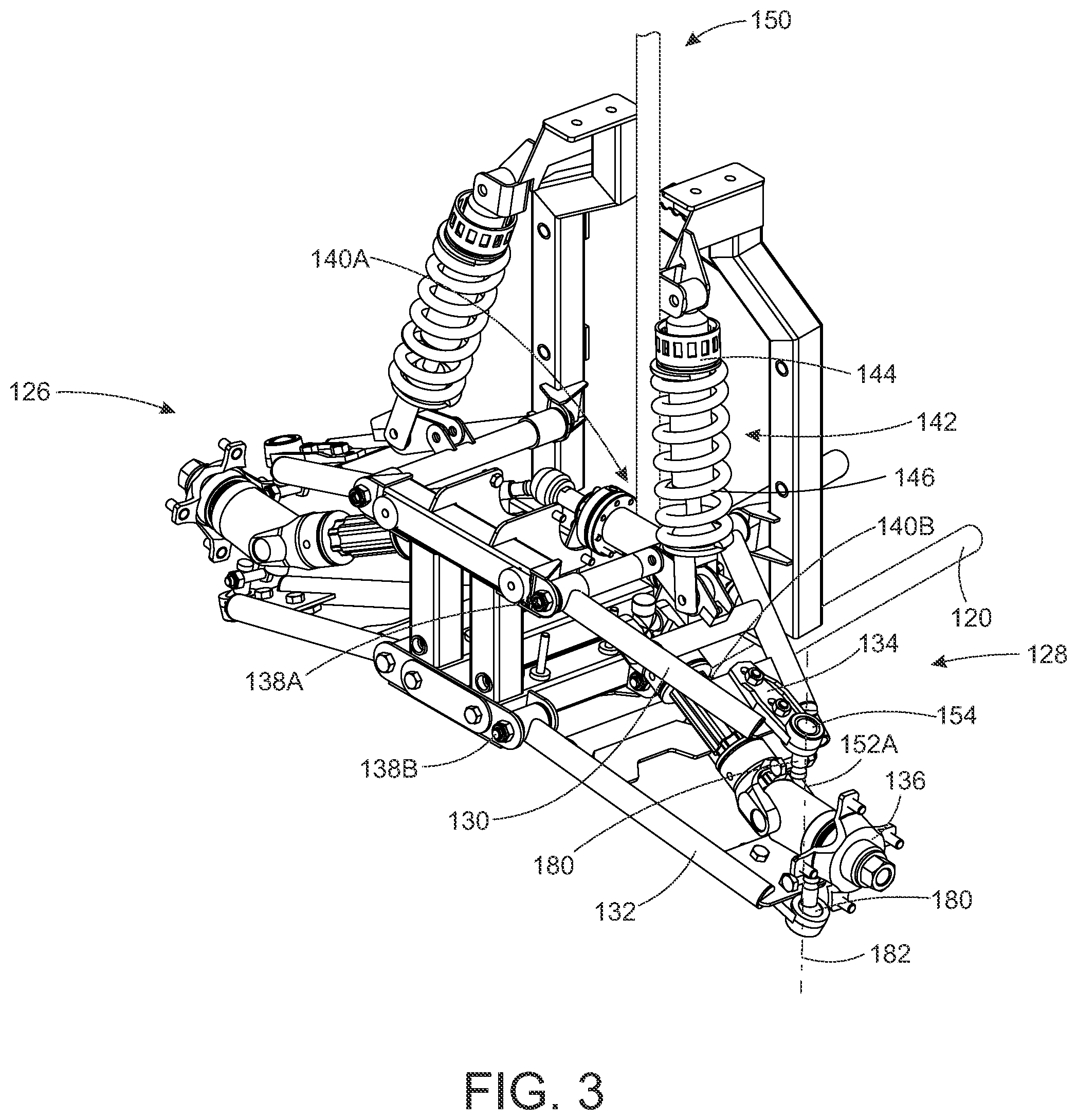 Patent US12312031 Figure 3 – Adjustable height pin for a tie rod