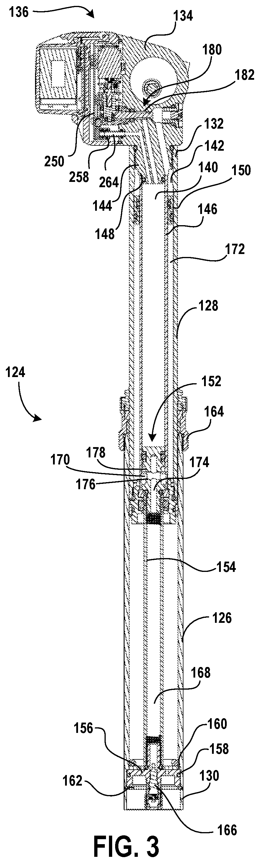 Patent US12312034 Figure 3 – Seat post control system