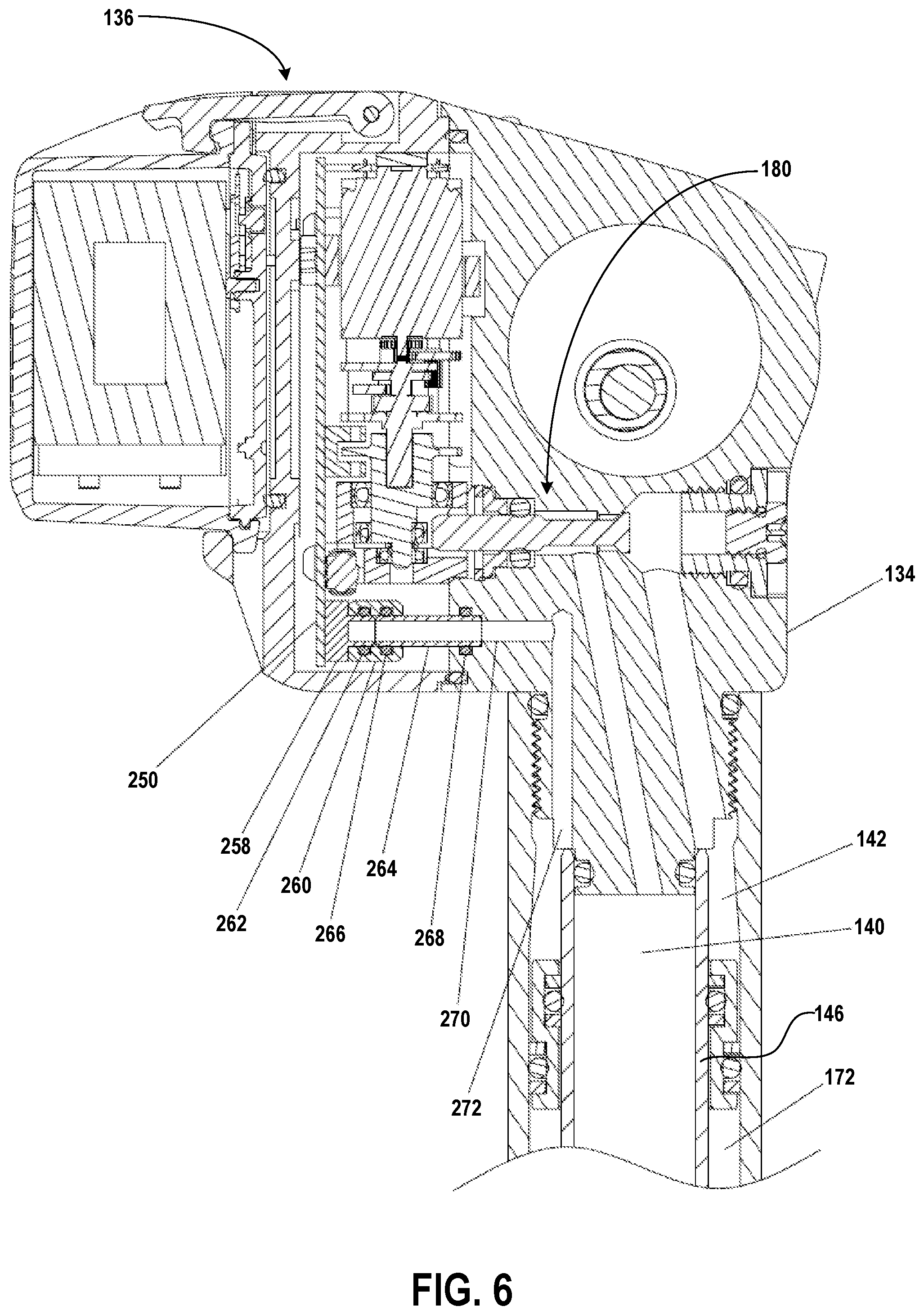Patent US12312034 Figure 6 – Seat post control system