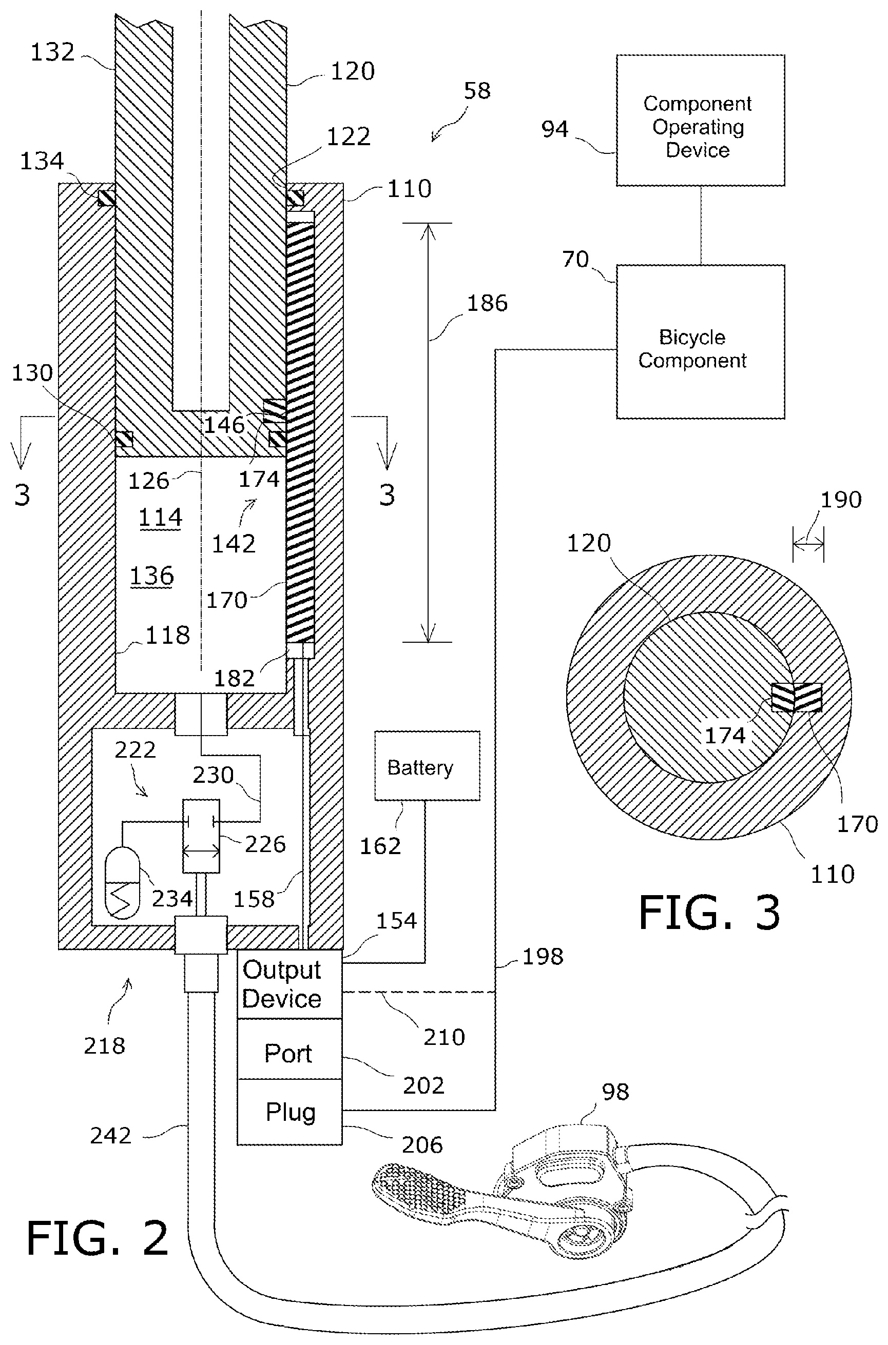 Patent US12312039 Figure 2 – Bicycle telescopic apparatus