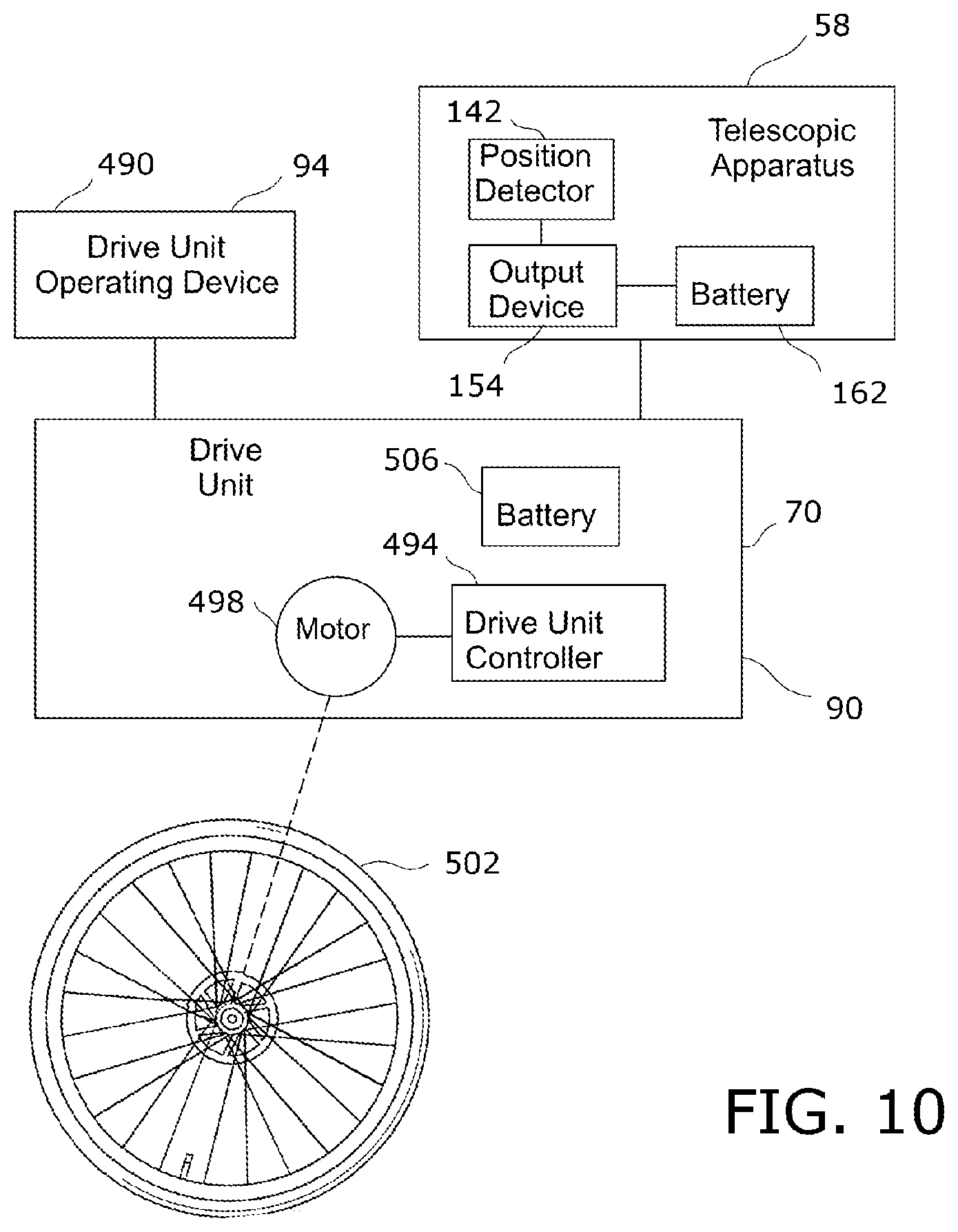 Patent US12312039 Figure 6 – Bicycle telescopic apparatus