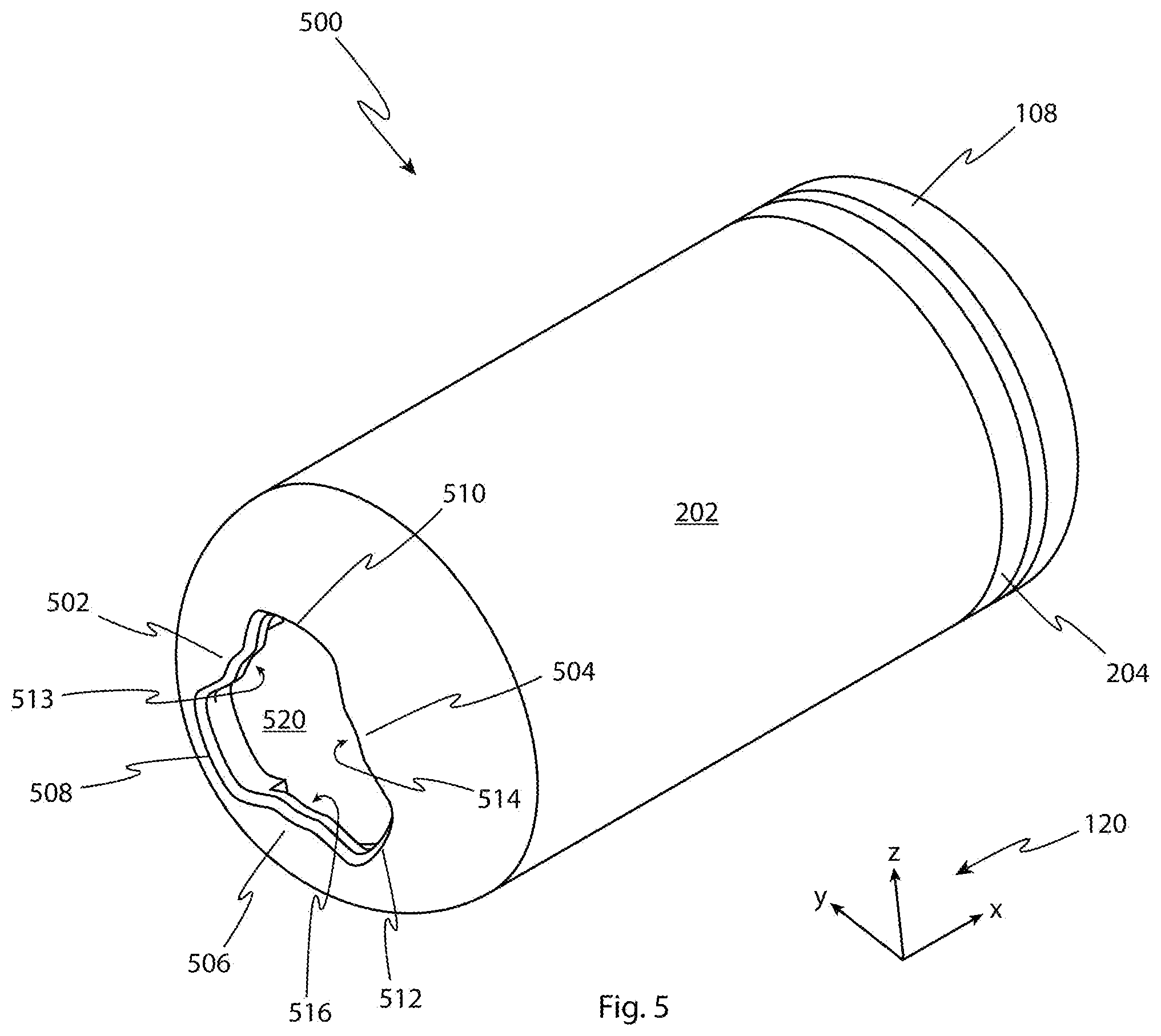 Patent US12312040 Figure 5 – Bicycle underseat storage with light and wheel guard