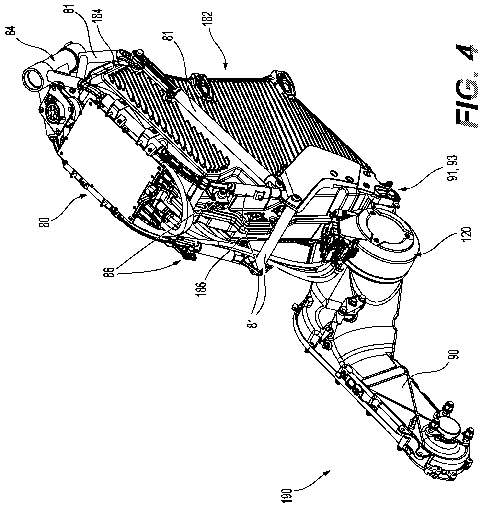 Patent US12312041 Figure 4 – Method for assembling motorcycles of a family of motorcycles and corresponding motorcycles