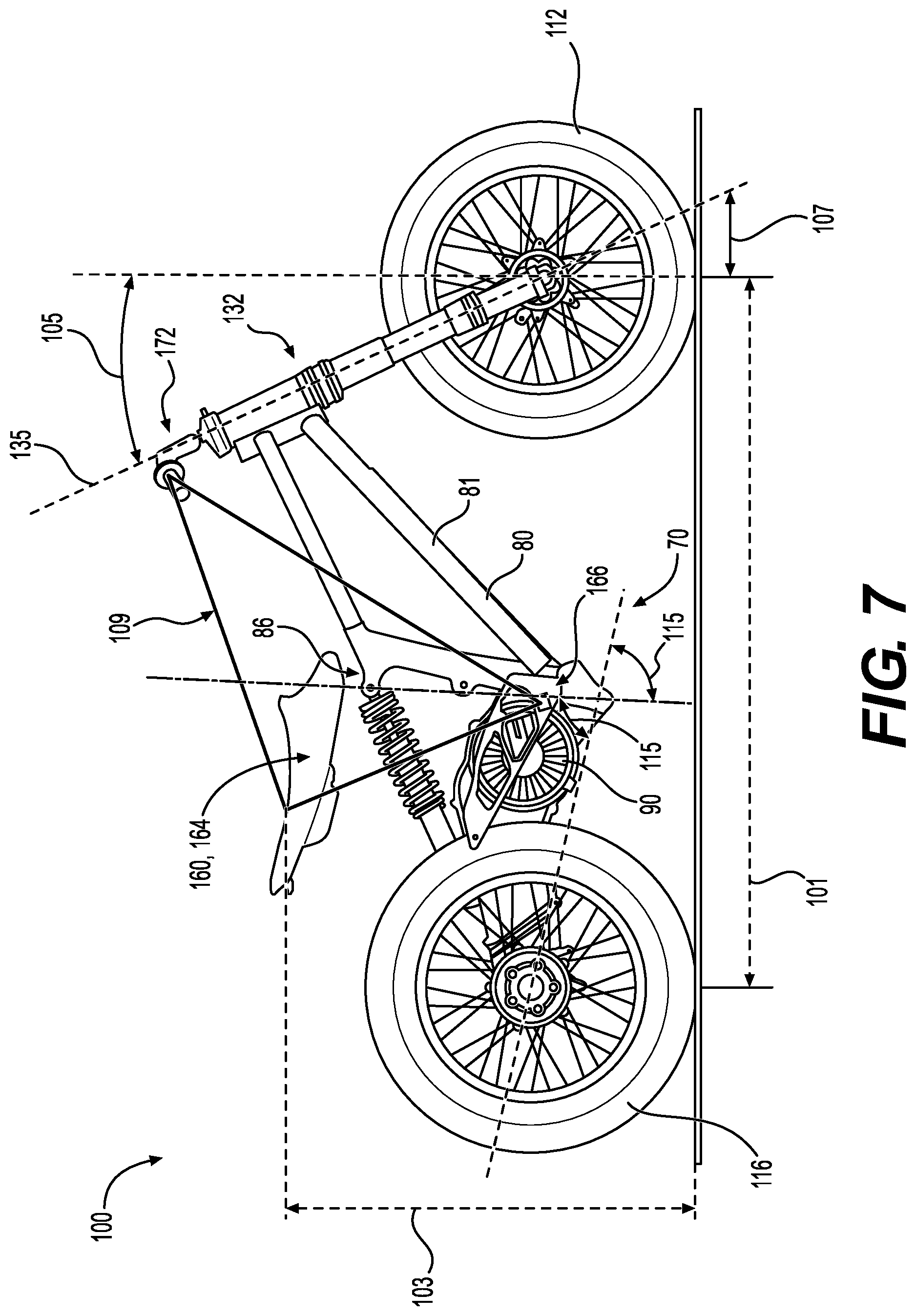 Patent US12312041 Figure 7 – Method for assembling motorcycles of a family of motorcycles and corresponding motorcycles