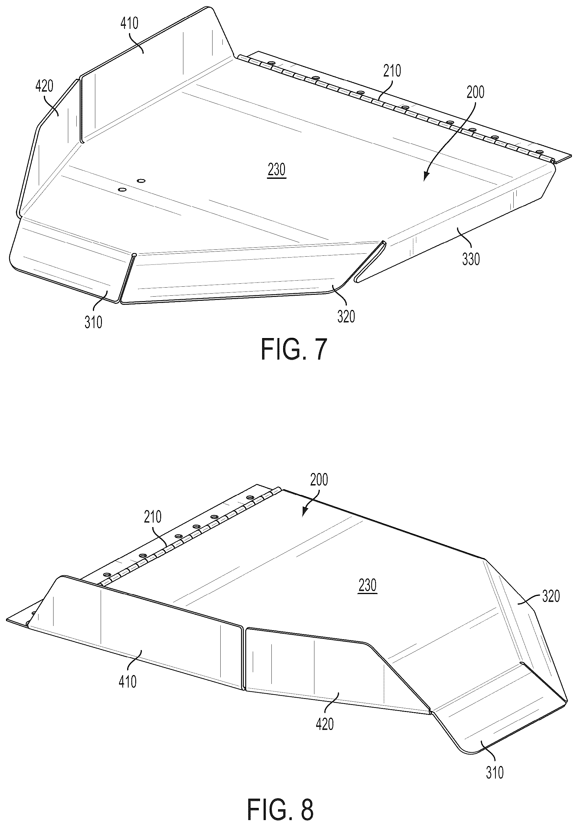 Patent US12312043 Figure 6 – Wake-modifying device for a boat