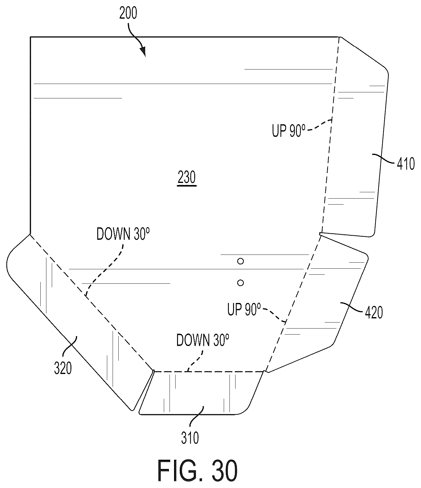 Patent US12312043 Figure 19 – Wake-modifying device for a boat