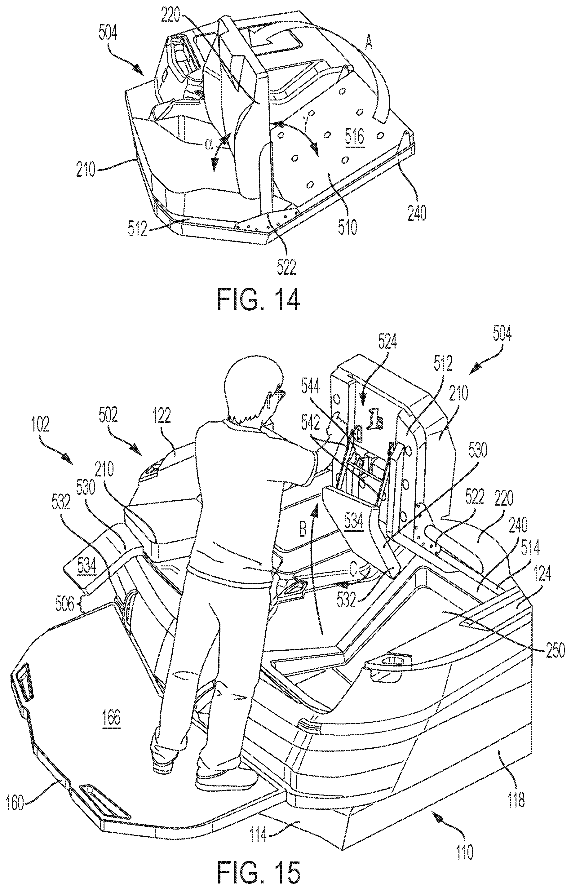 Patent US12312049 Figure 7 – Aft-facing transom seating for a boat