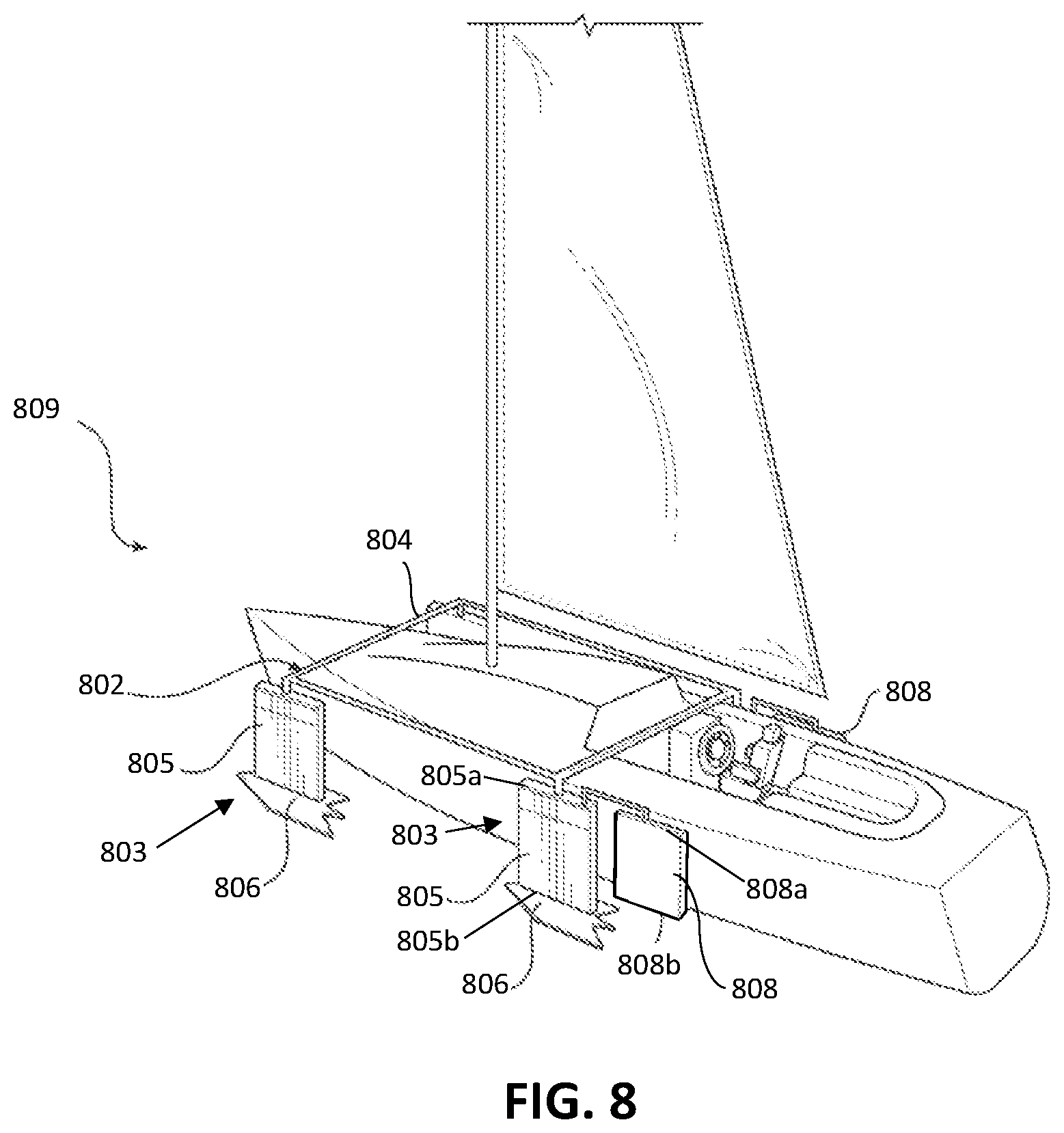 Patent US12312051 Figure 11 – Boat stabilizer with controllable parasail