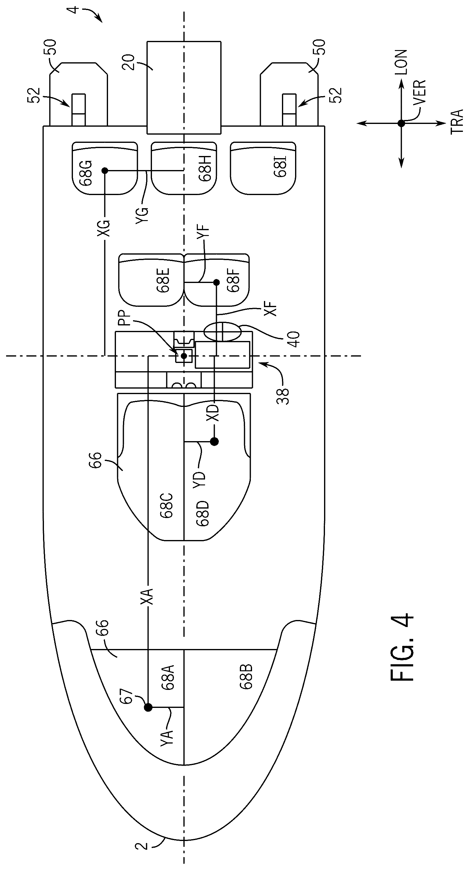 Patent US12312052 Figure 4 – Systems and methods for controlling marine vessels based on seat occupancy