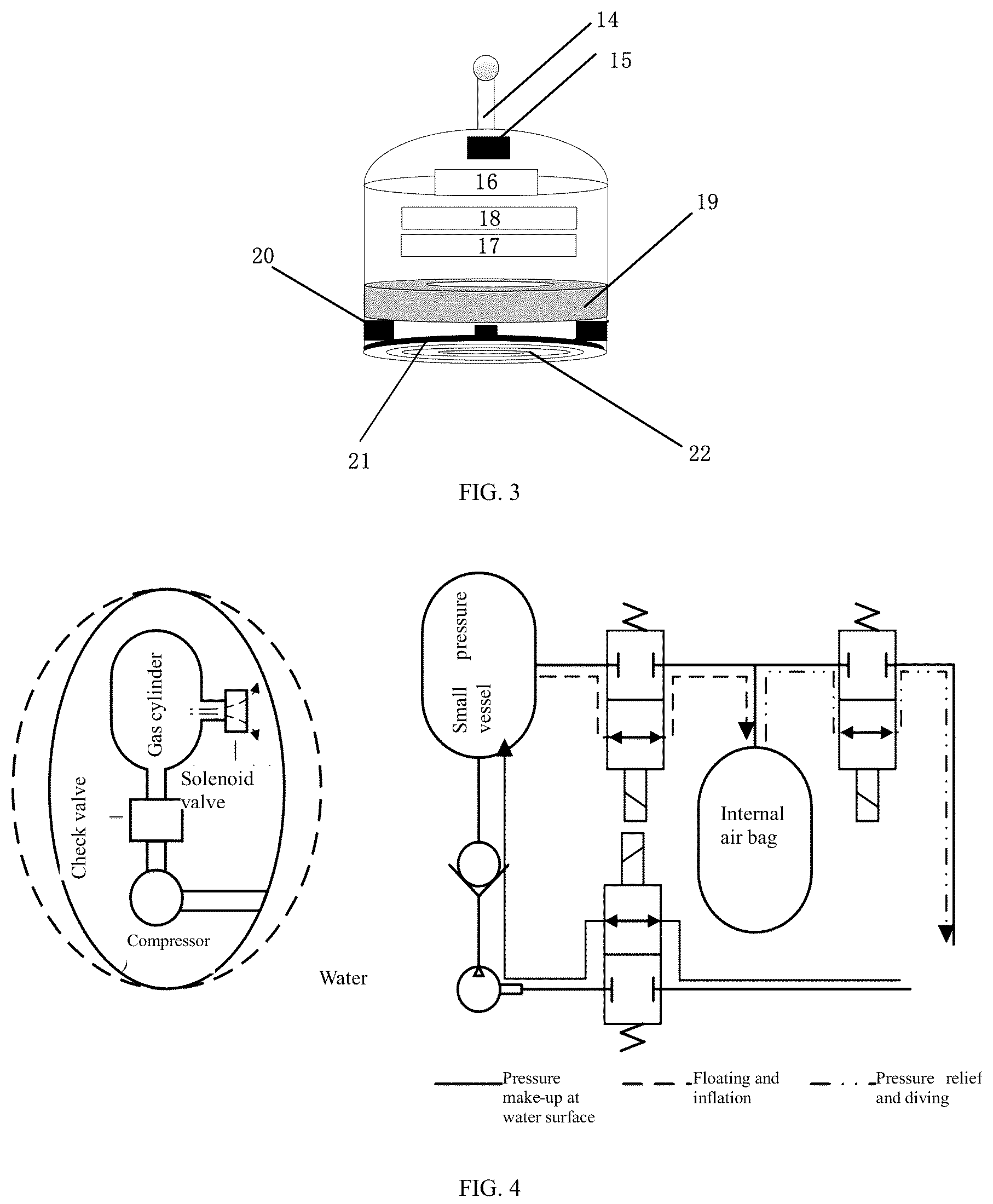 Patent US12312055 Figure 2 – Multi-modal robot system capable of realizing autonomous submarine docking and reconstruction