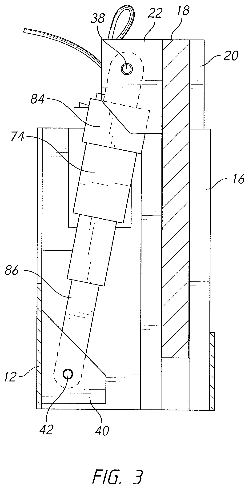 Patent US12312058 Figure 3 – Electrically-operated jack plate with remote control feature