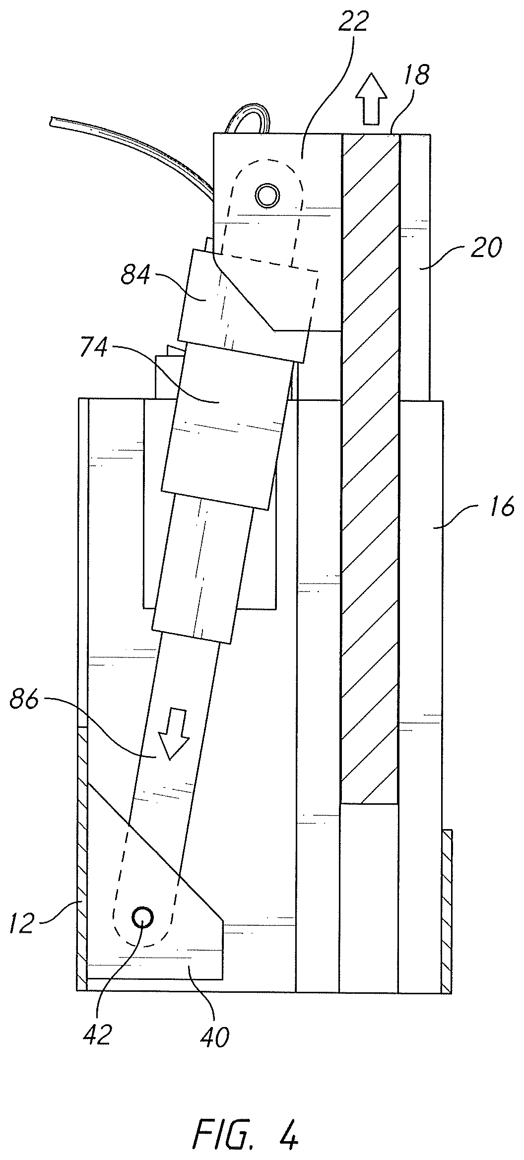 Patent US12312058 Figure 4 – Electrically-operated jack plate with remote control feature
