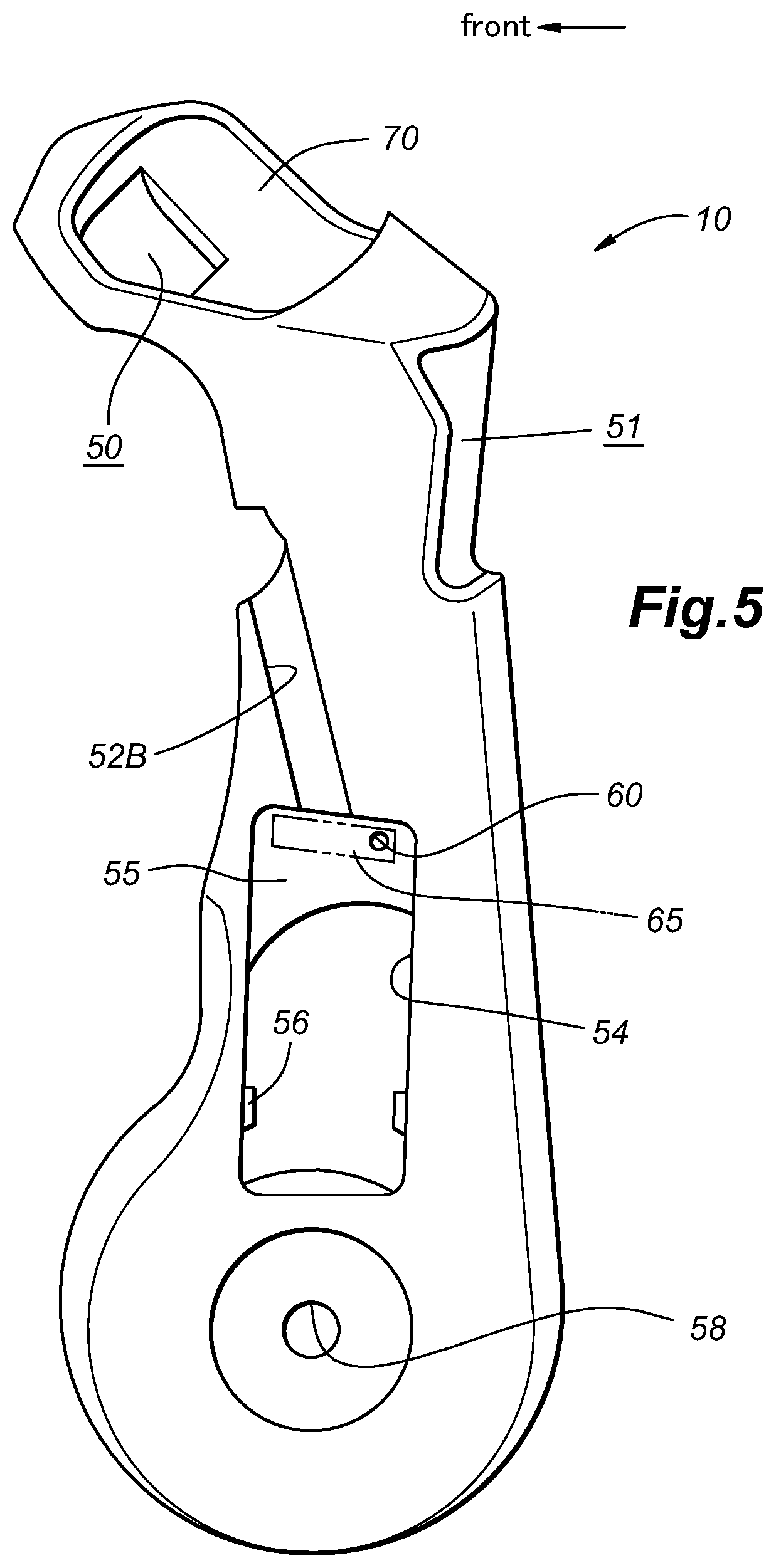 Patent US12312060 Figure 5 – Remote controller for watercraft
