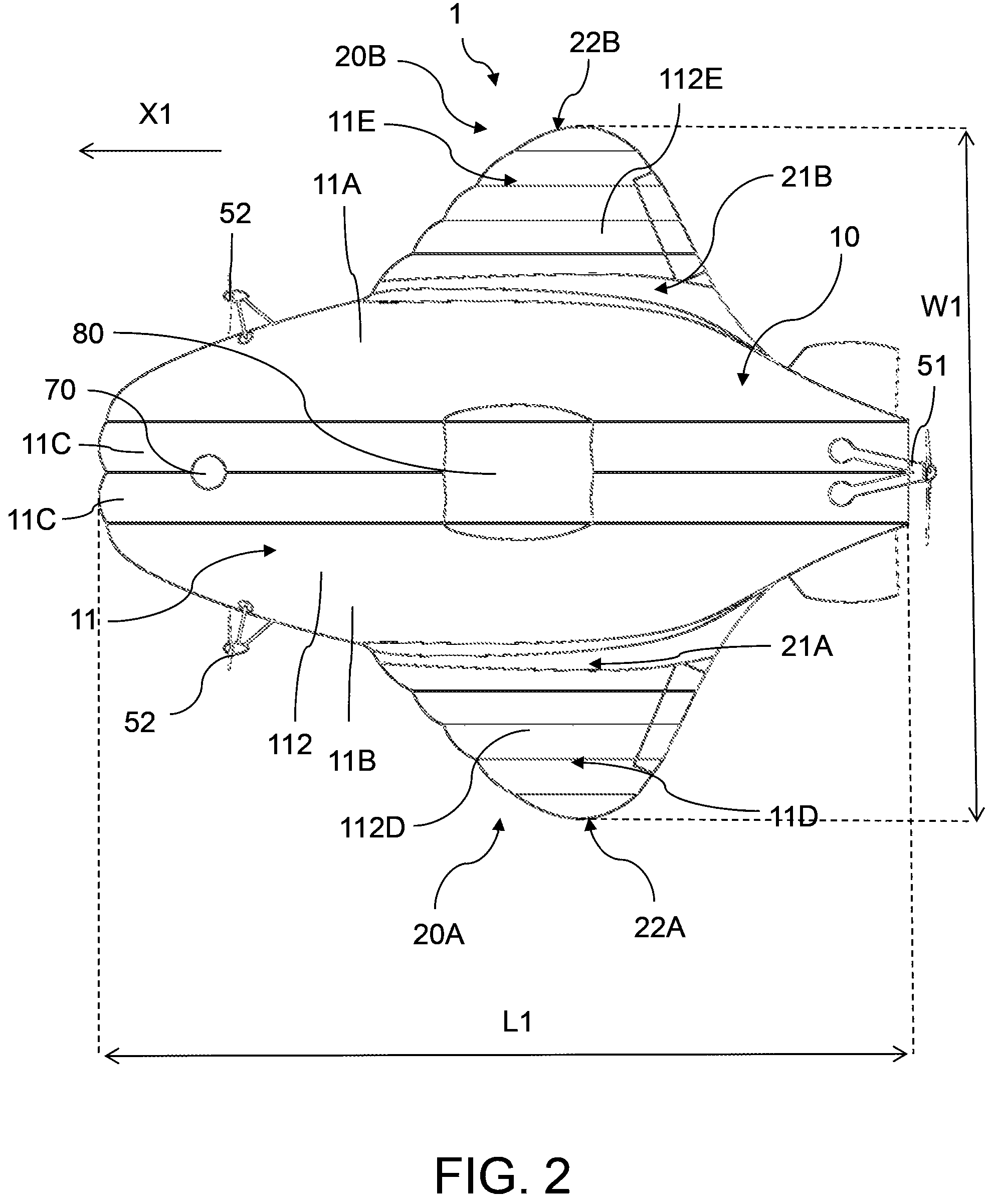 Patent US12312062 Figure 2 – Tactical hybrid stratospheric airship