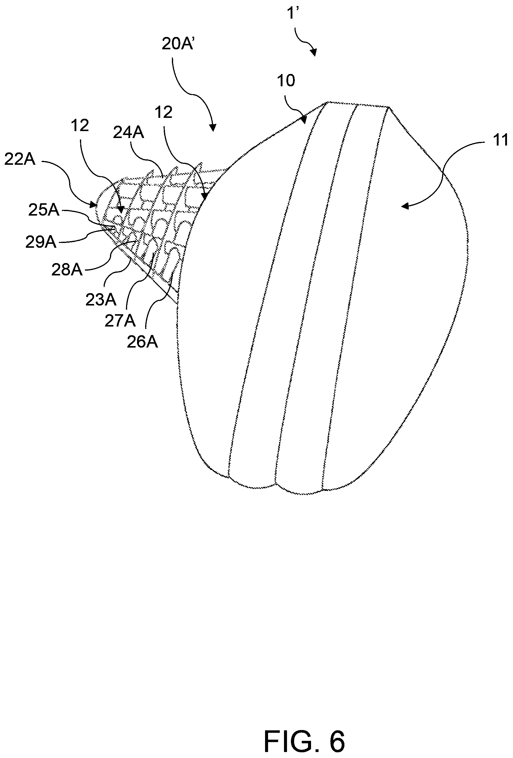Patent US12312062 Figure 6 – Tactical hybrid stratospheric airship