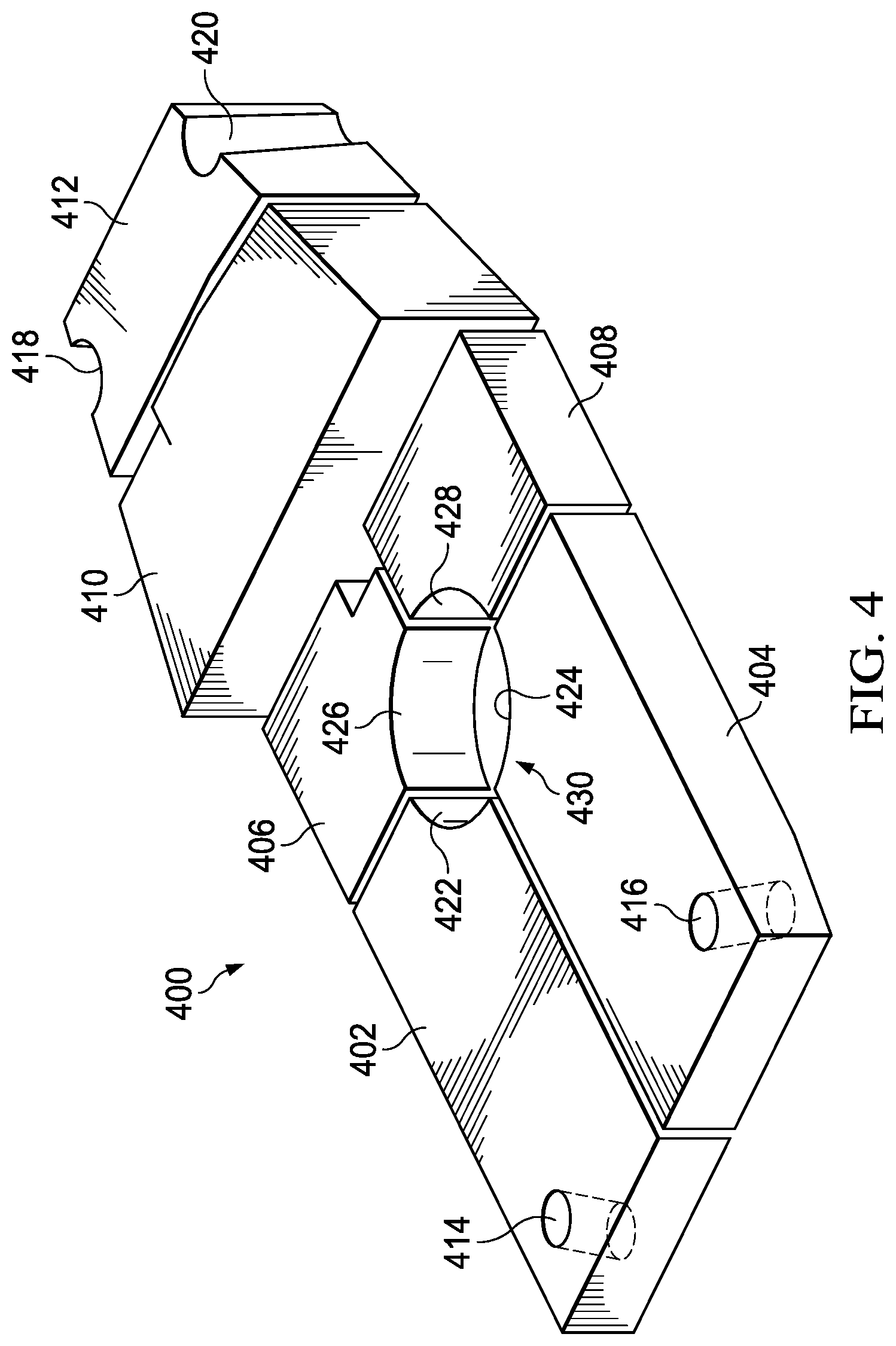 Patent US12312064 Figure 4 – Shaped aircraft fuel cells, systems and methods for enhanced crashworthiness