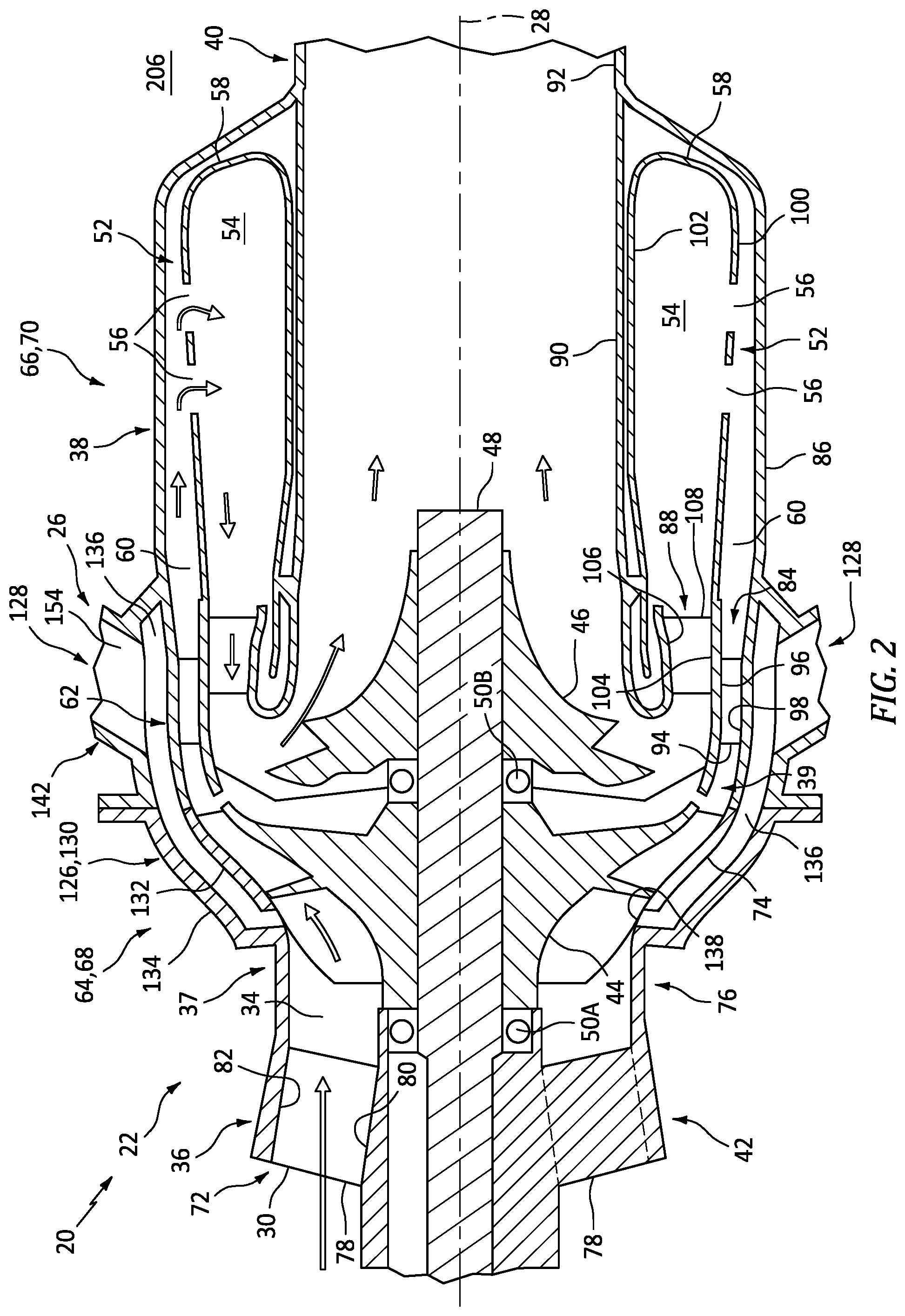 Patent US12312071 Figure 2 – Aerial vehicle fluid control system with multi-way flow regulator