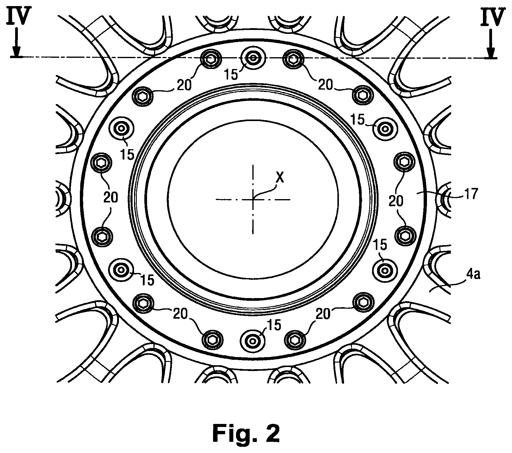 Patent US12312072 Figure 2 – Aircraft wheel having driving lugs