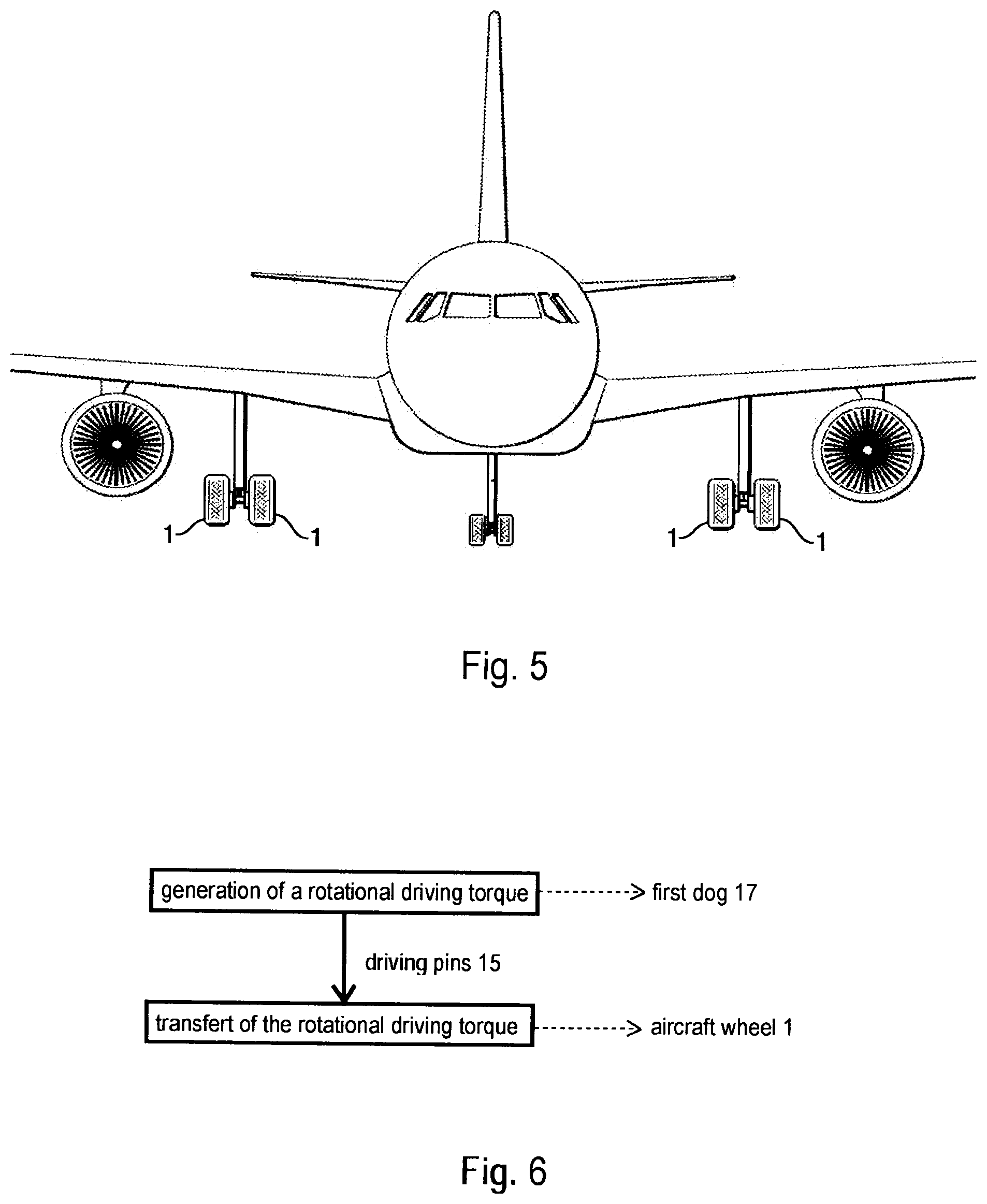 Patent US12312072 Figure 4 – Aircraft wheel having driving lugs
