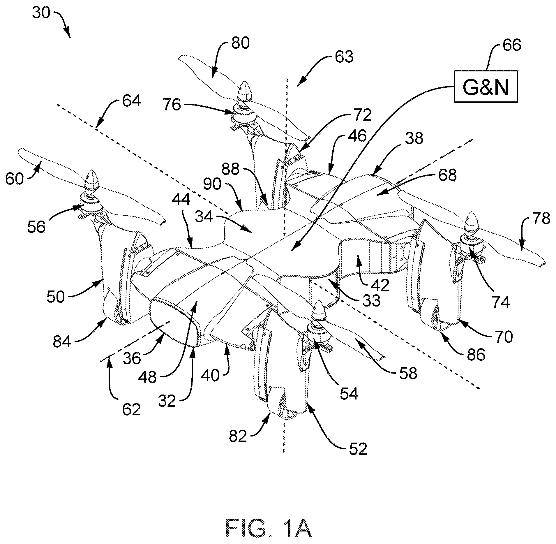 Patent US12312073 Figure 1 – System of play platform for multi-mission application spanning any one or combination of domains or environments
