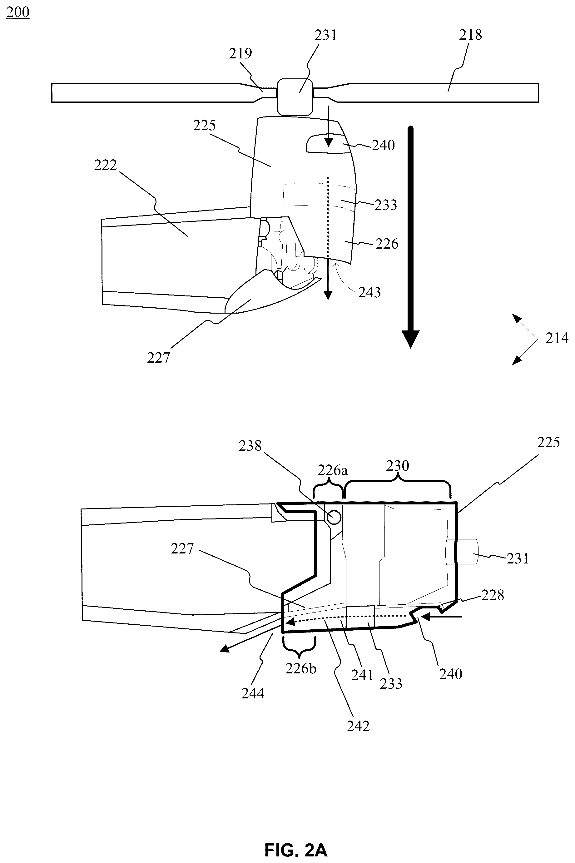 Patent US12312074 Figure 3 – Method for cooling a tilter motor including a tilt-actuated nacelle door