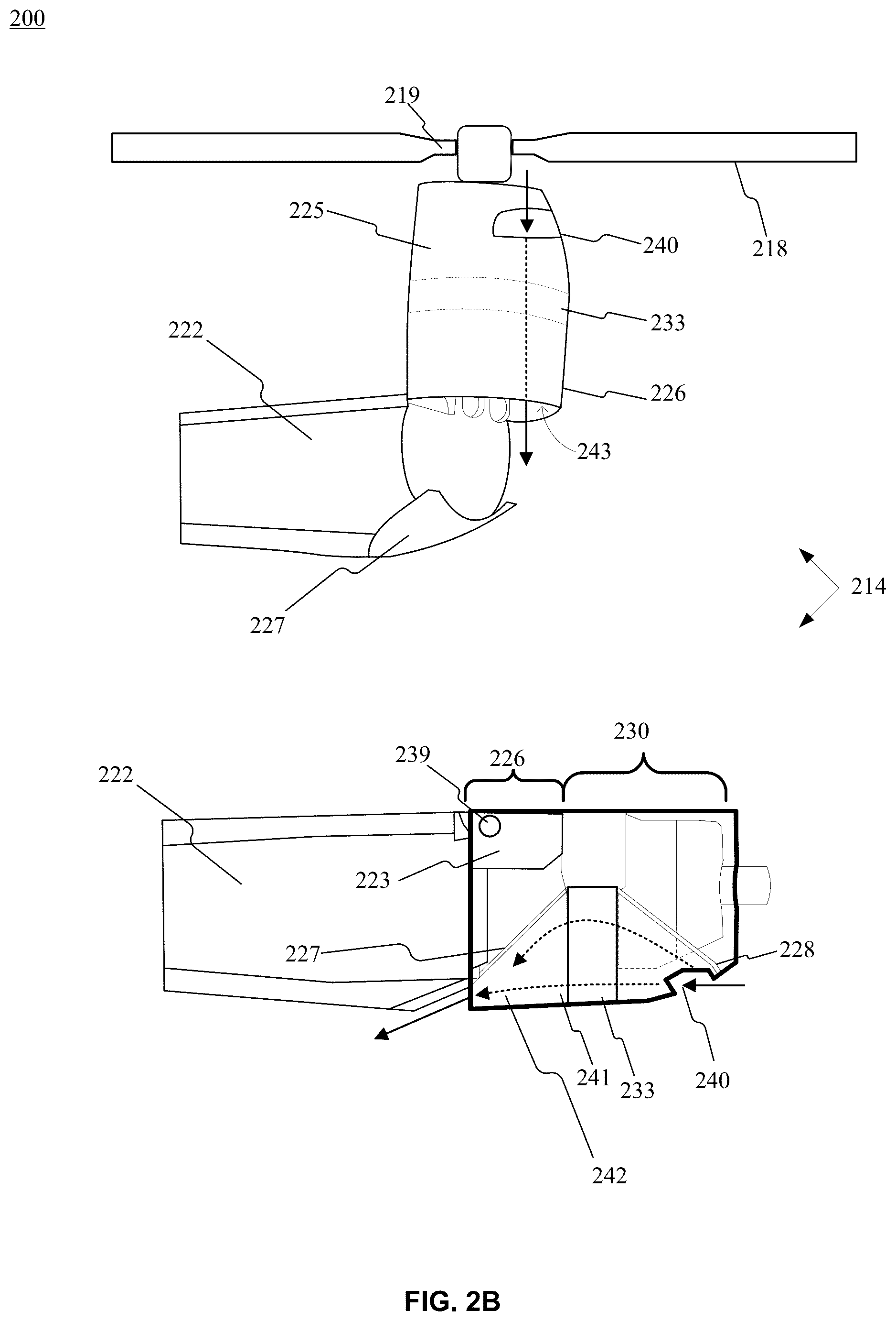 Patent US12312074 Figure 4 – Method for cooling a tilter motor including a tilt-actuated nacelle door