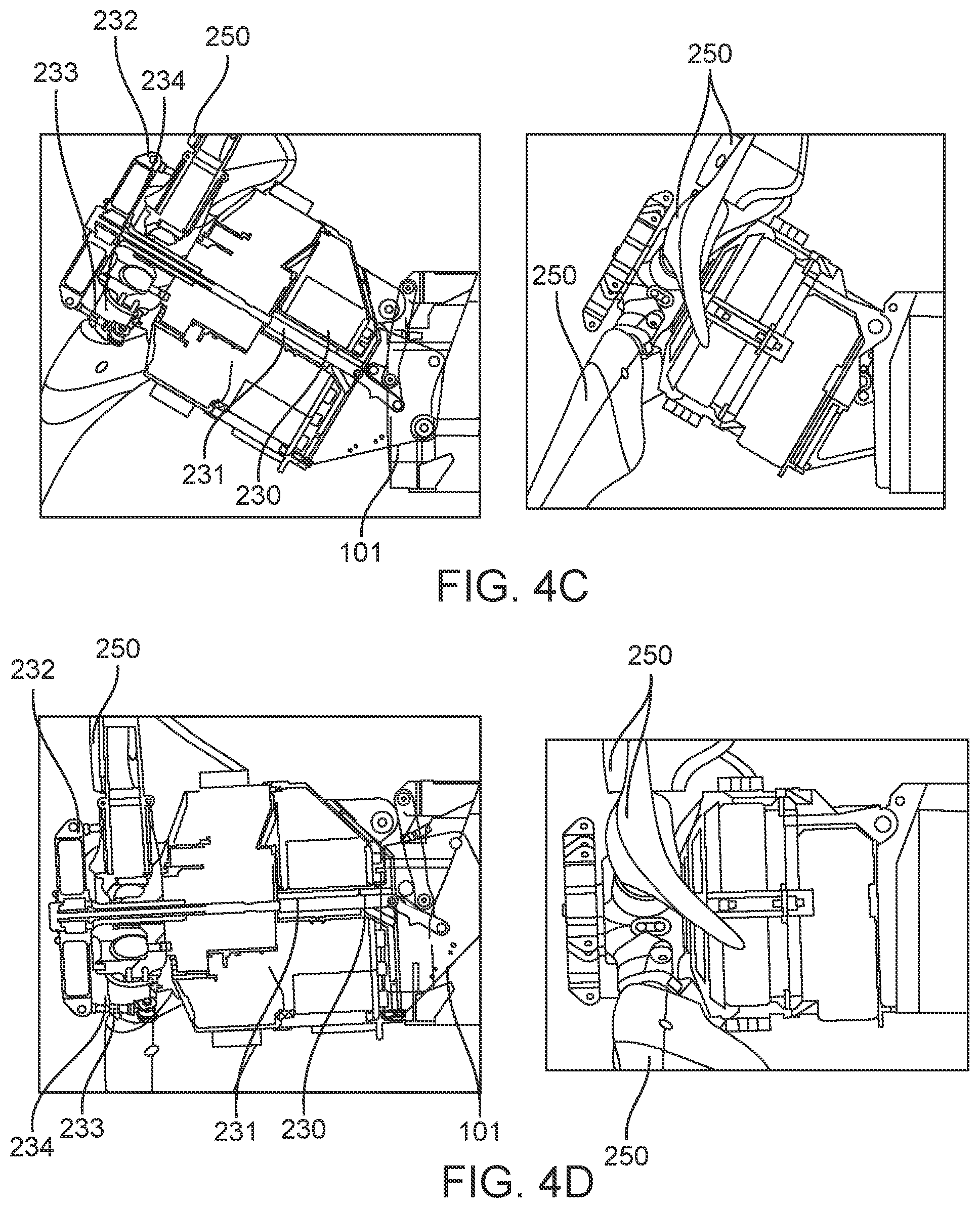 Patent US12312075 Figure 6 – Blade pitch coupled to propulsion system tilt
