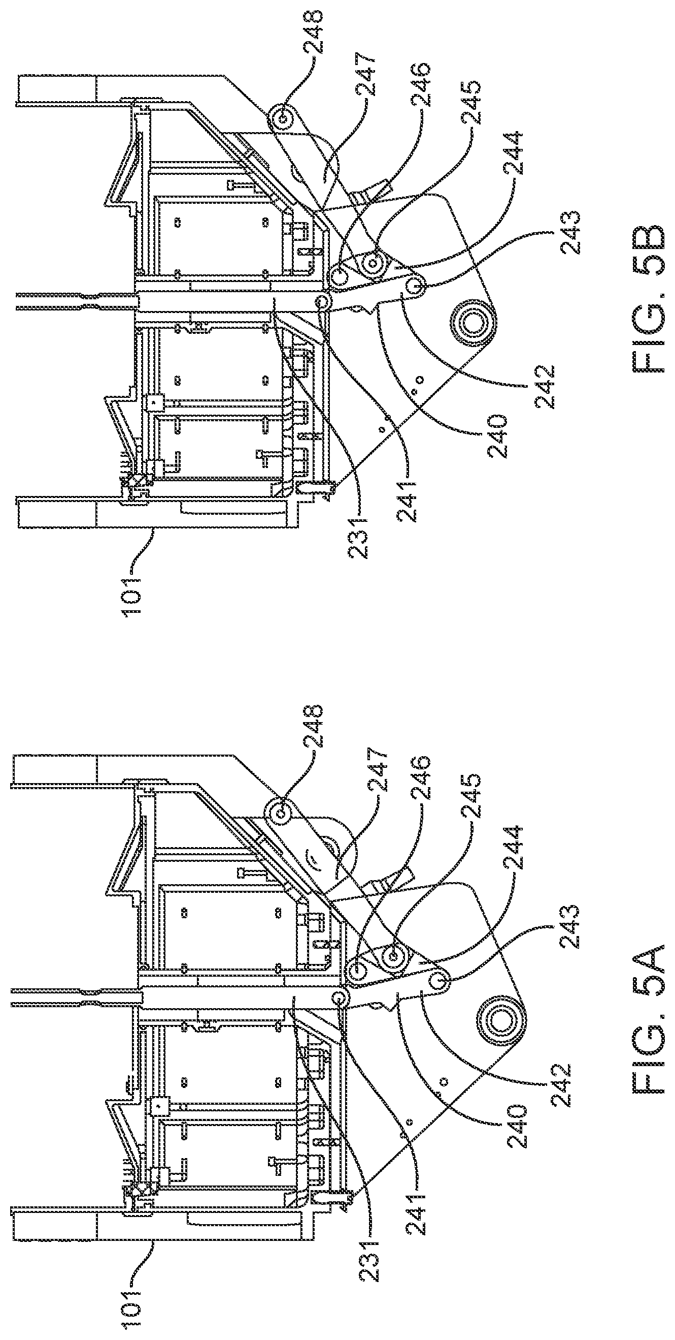 Patent US12312075 Figure 7 – Blade pitch coupled to propulsion system tilt