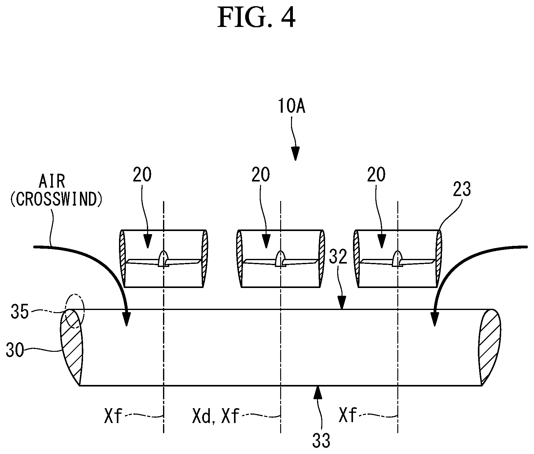 Patent US12312077 Figure 4 – Ducted fan device and aircraft